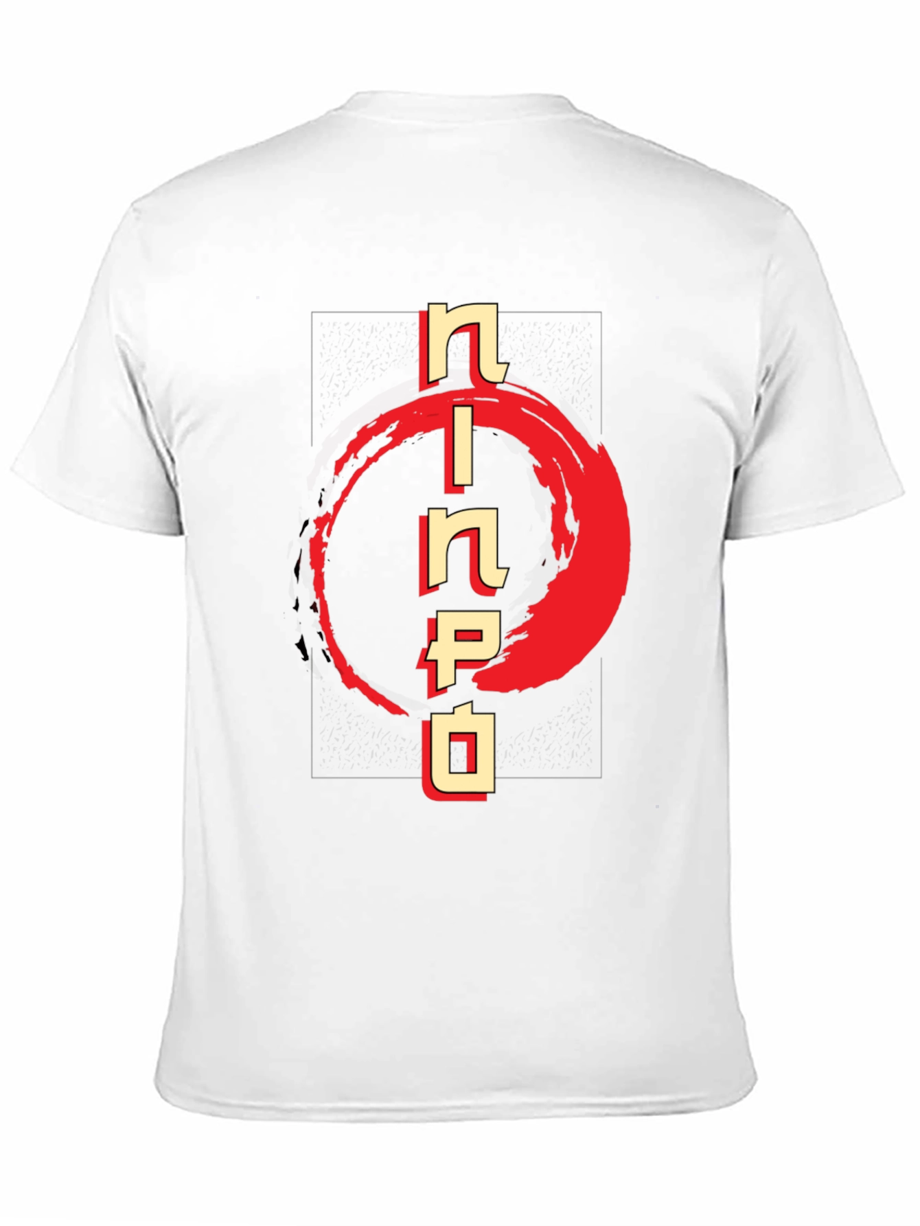 Black Ninja T-Shirt - Japanese Calligraphy Design view 11