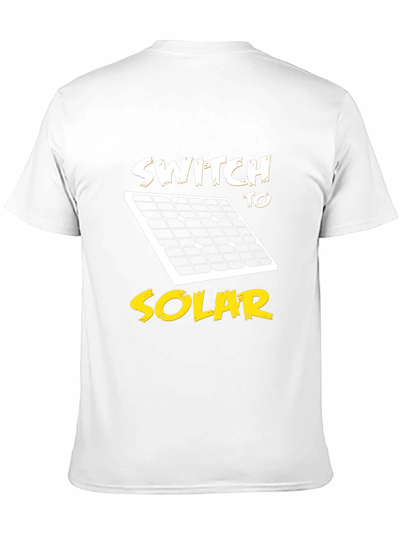 Black Switch to Solar Black T-Shirt - Eco-Friendly Energy view 11