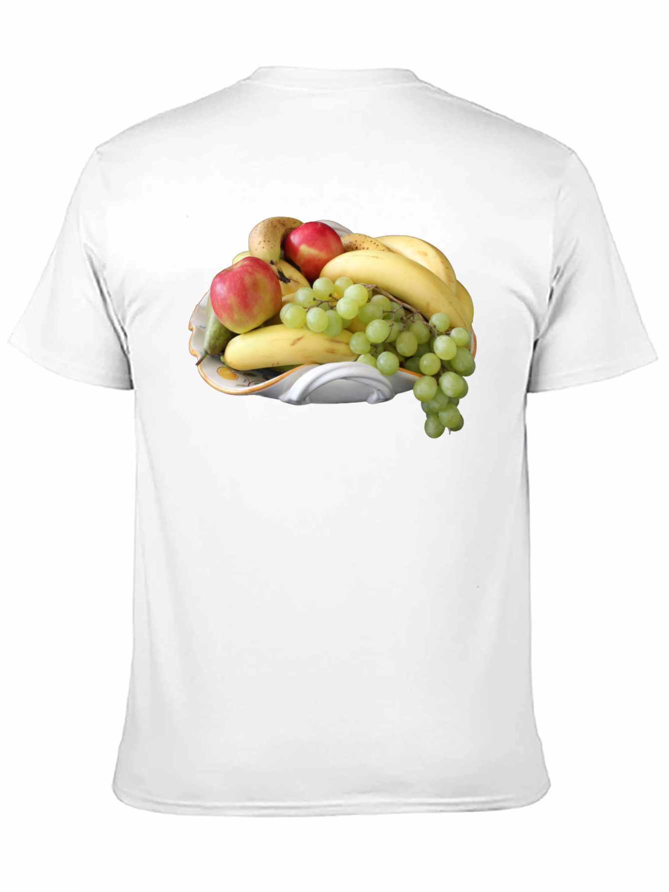 Black Fruit Bowl Graphic T-Shirt - Casual Wear view 11