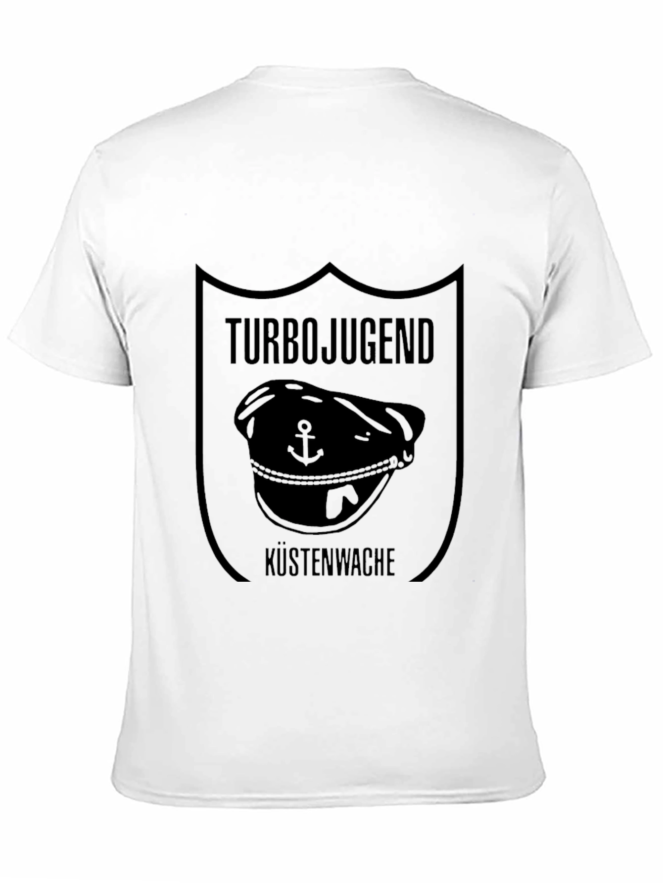 Turbojugend Küstenwache Black T-Shirt - 11