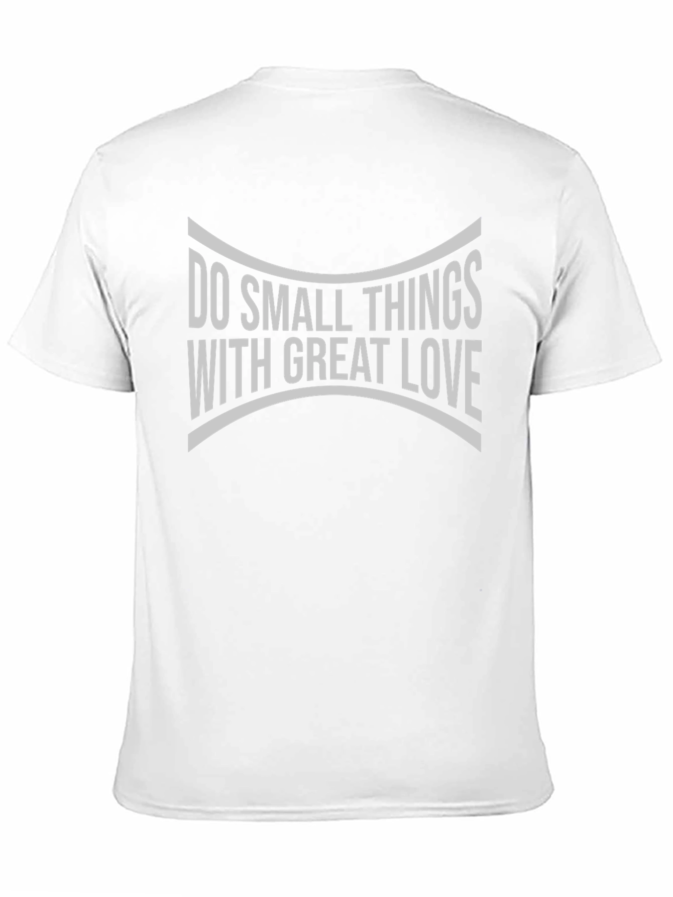 Black Do Small Things With Great Love Graphic Tee view 11
