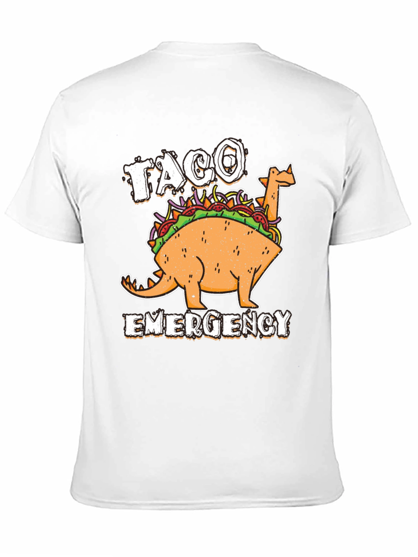 Black Taco Emergency T-Shirt - Novelty Foodie Tee view 11