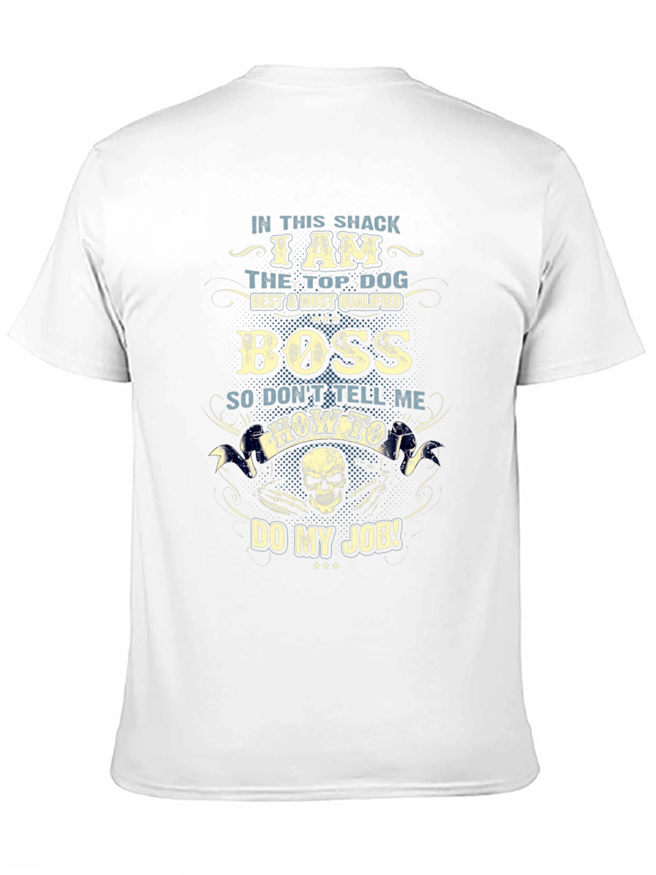 Black In This Shack I Am The Top Dog Men's T-Shirt view 11