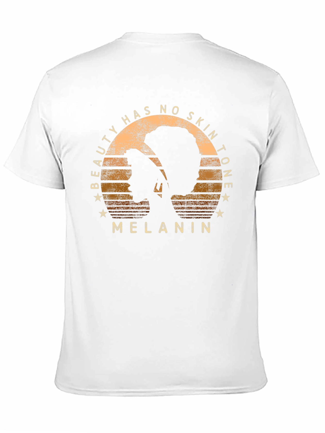 Black Beauty Has No Skin Tone Melanin T-Shirt view 11