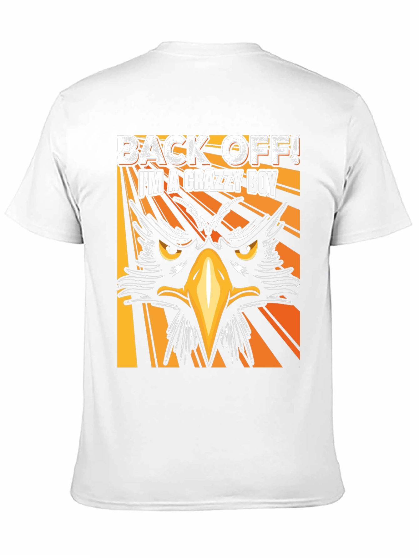 Black Crazy Boy Graphic T-Shirt - Black Tee view 11