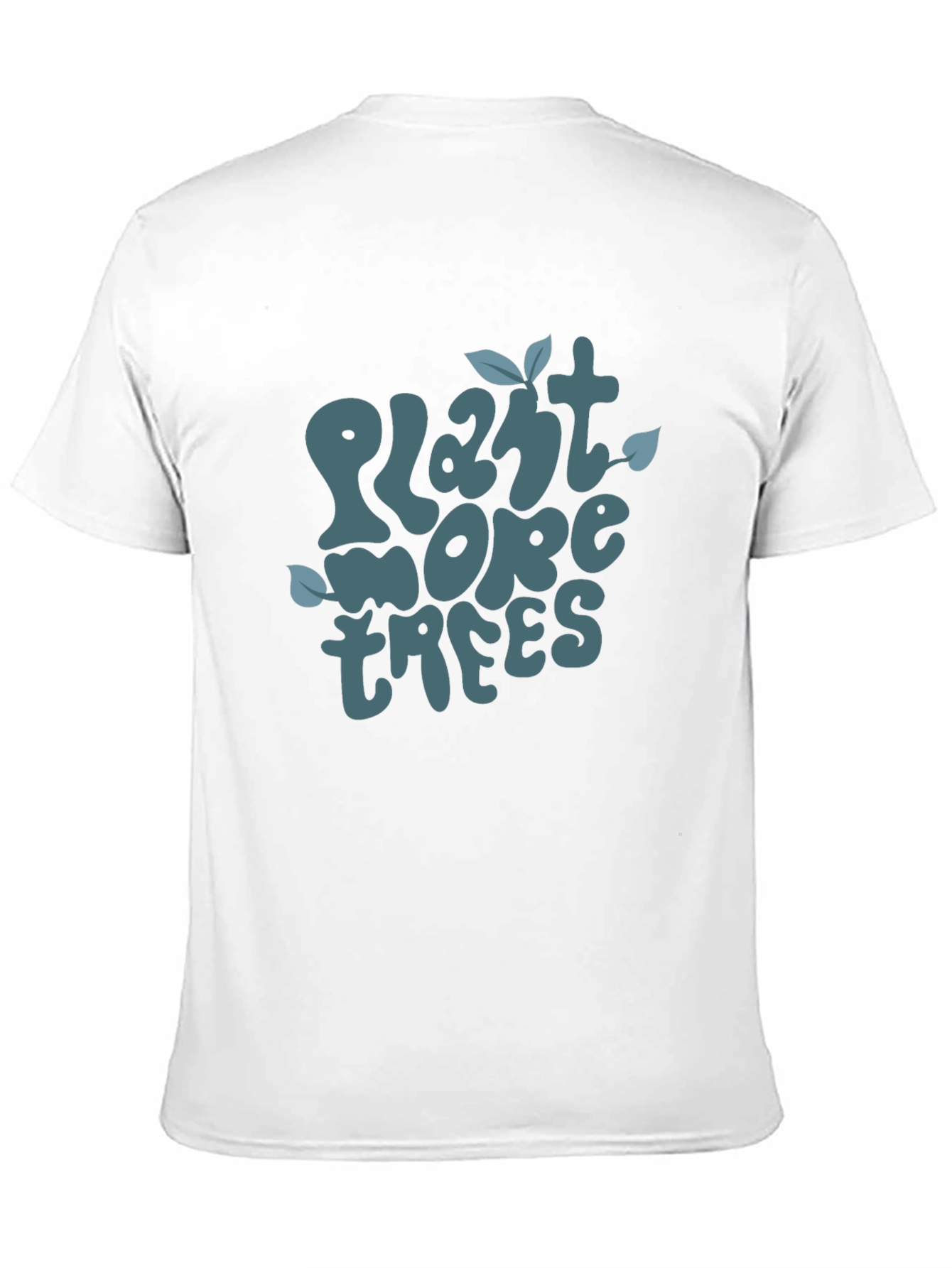 Black Plant More Trees Graphic Tee view 11