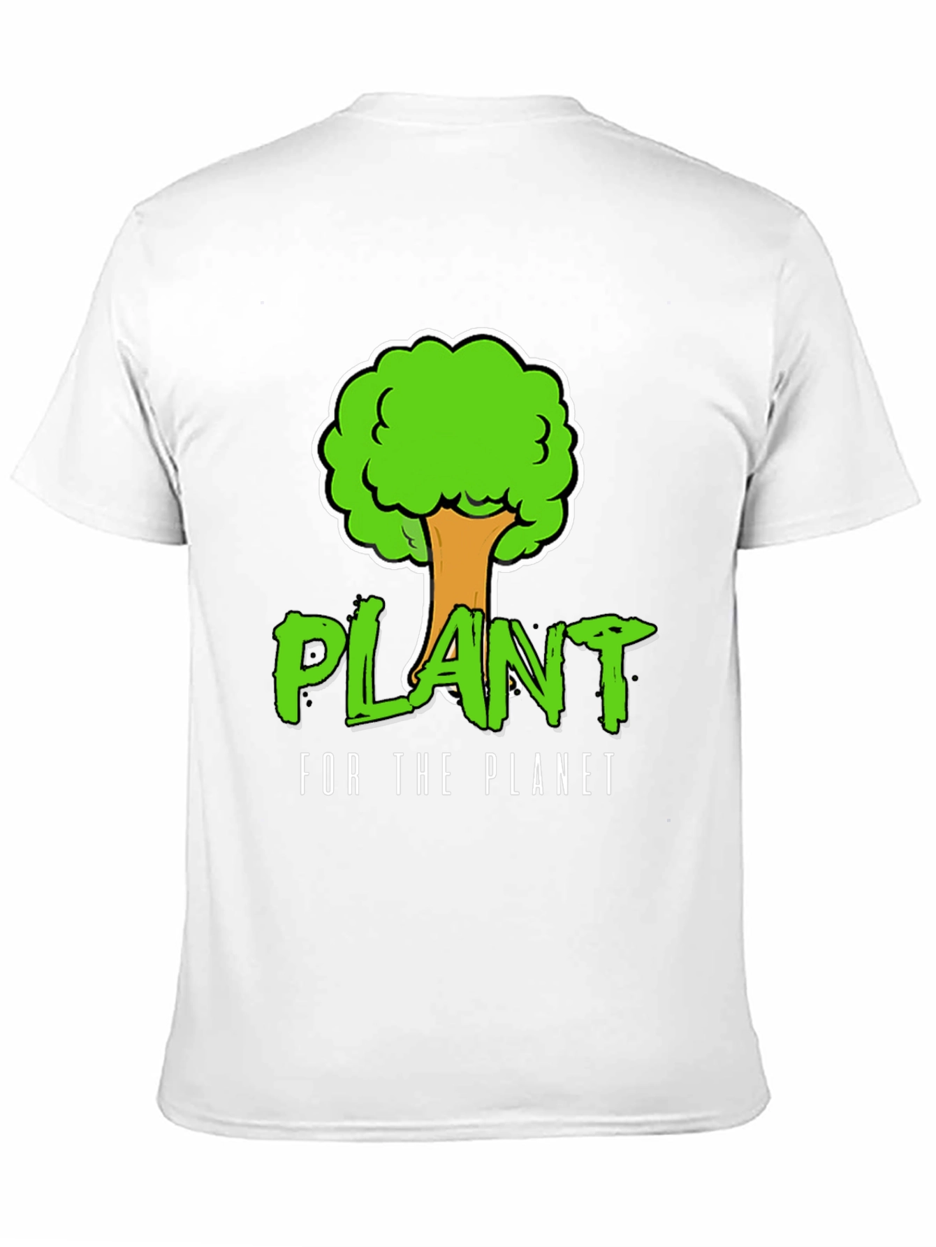 Black Plant for the Planet Graphic Tee - Black view 11