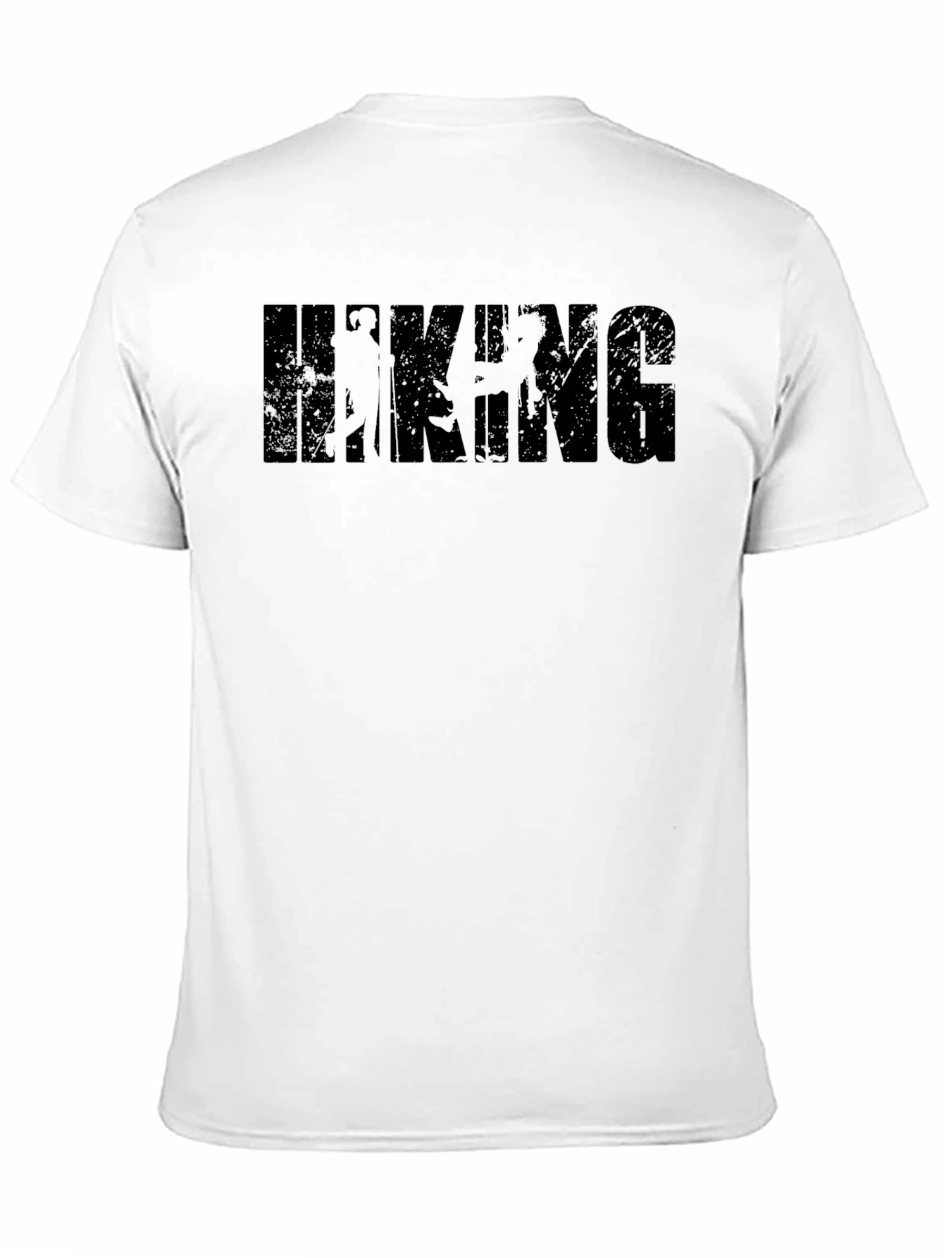 Black Hiking Adventure Tee - Nature Lover's Graphic T-Shirt view 11