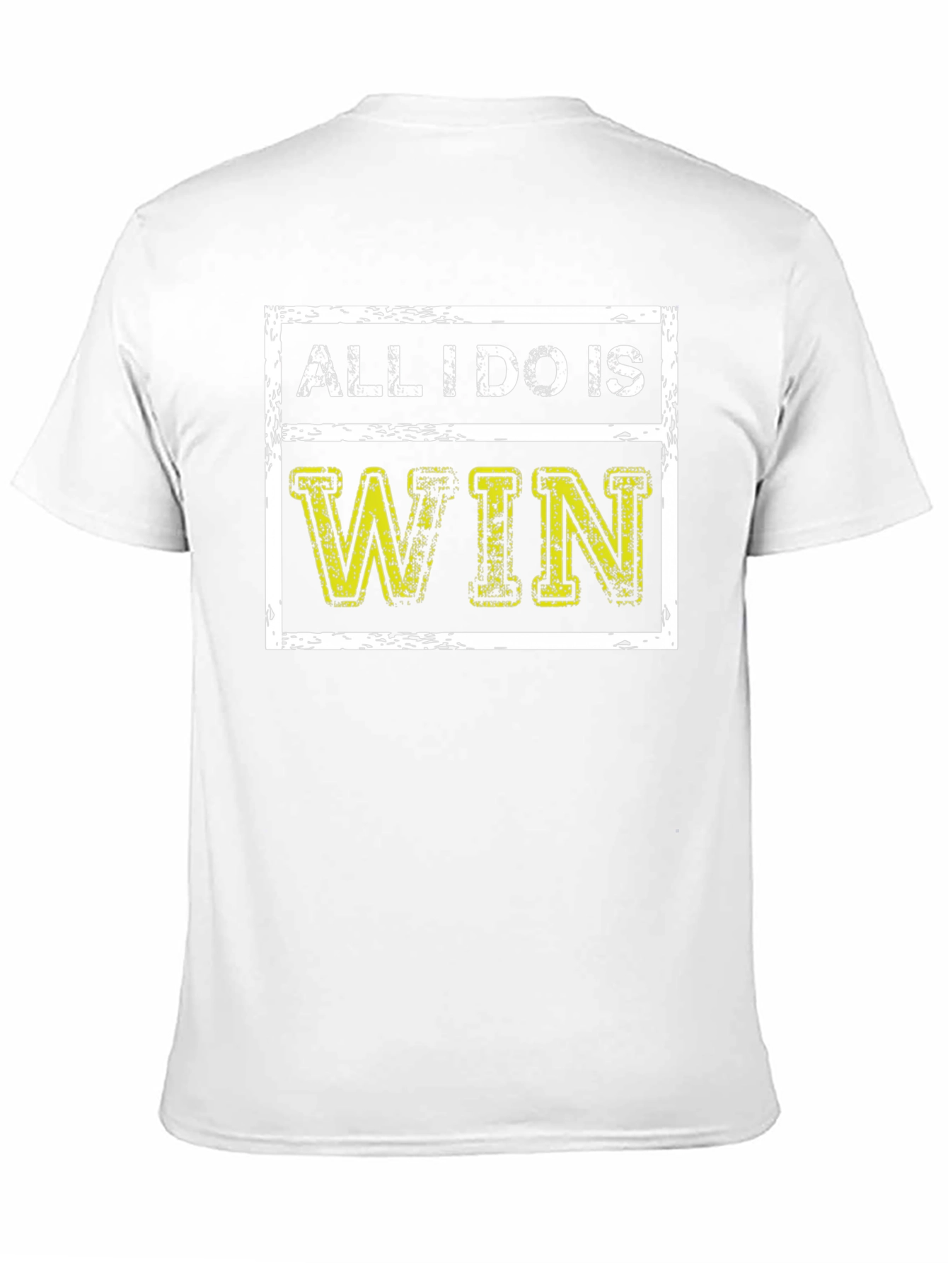 Black All I Do Is Win Graphic T-Shirt view 11
