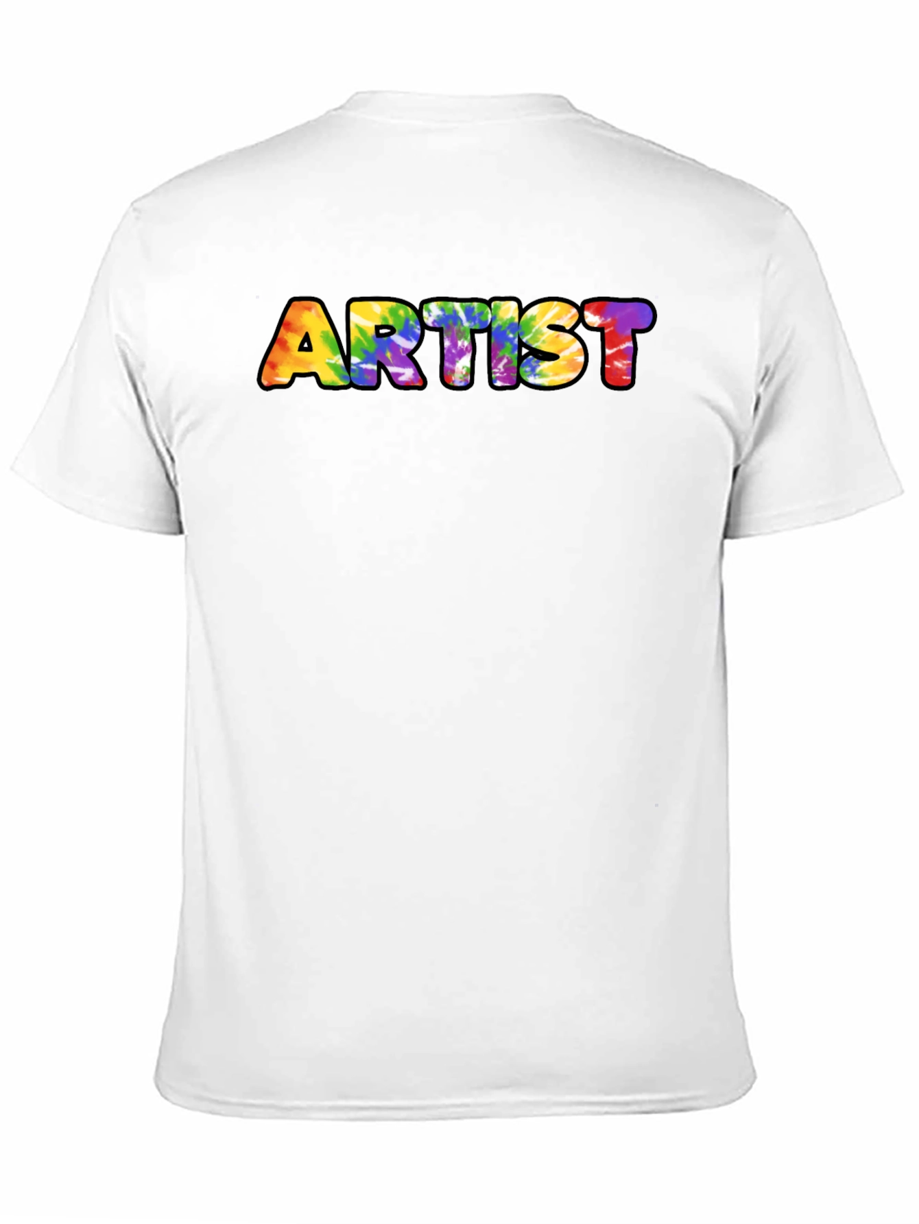 Black Artist Tie Dye Graphic Tee view 11