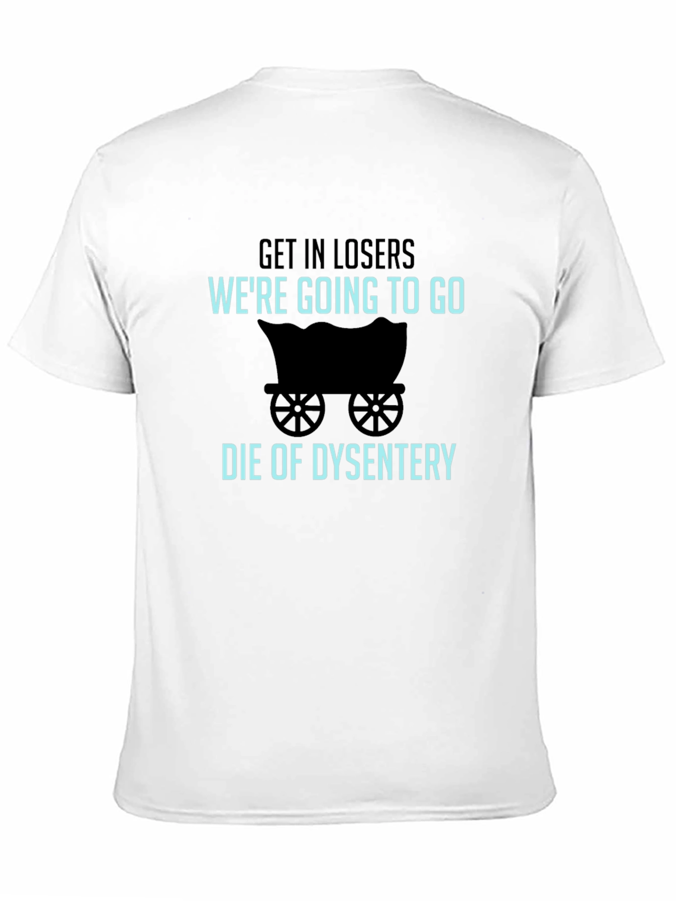 Black Get in Losers Graphic Tee view 11