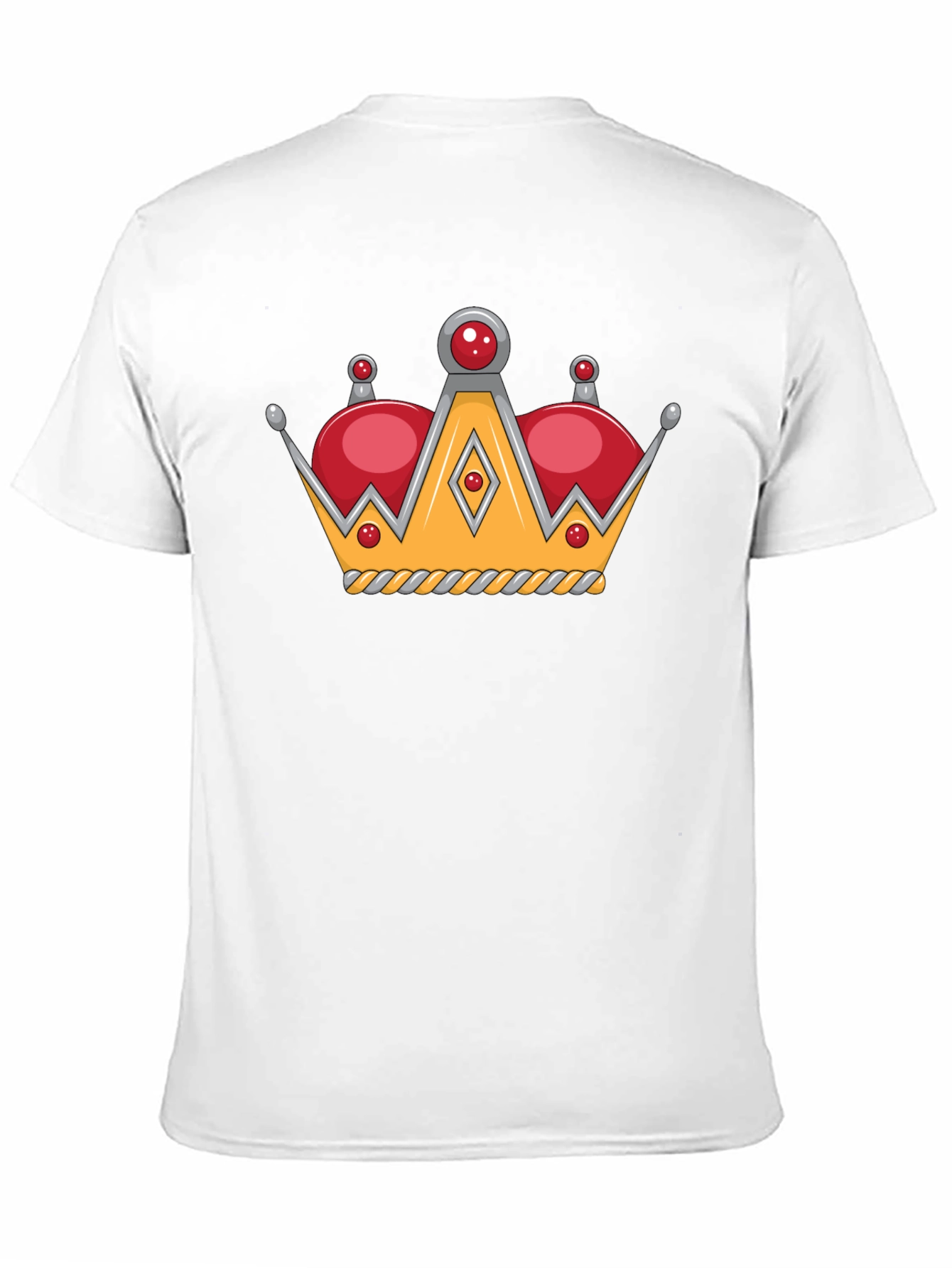 Black Crown Graphic Tee - Novelty Design view 11