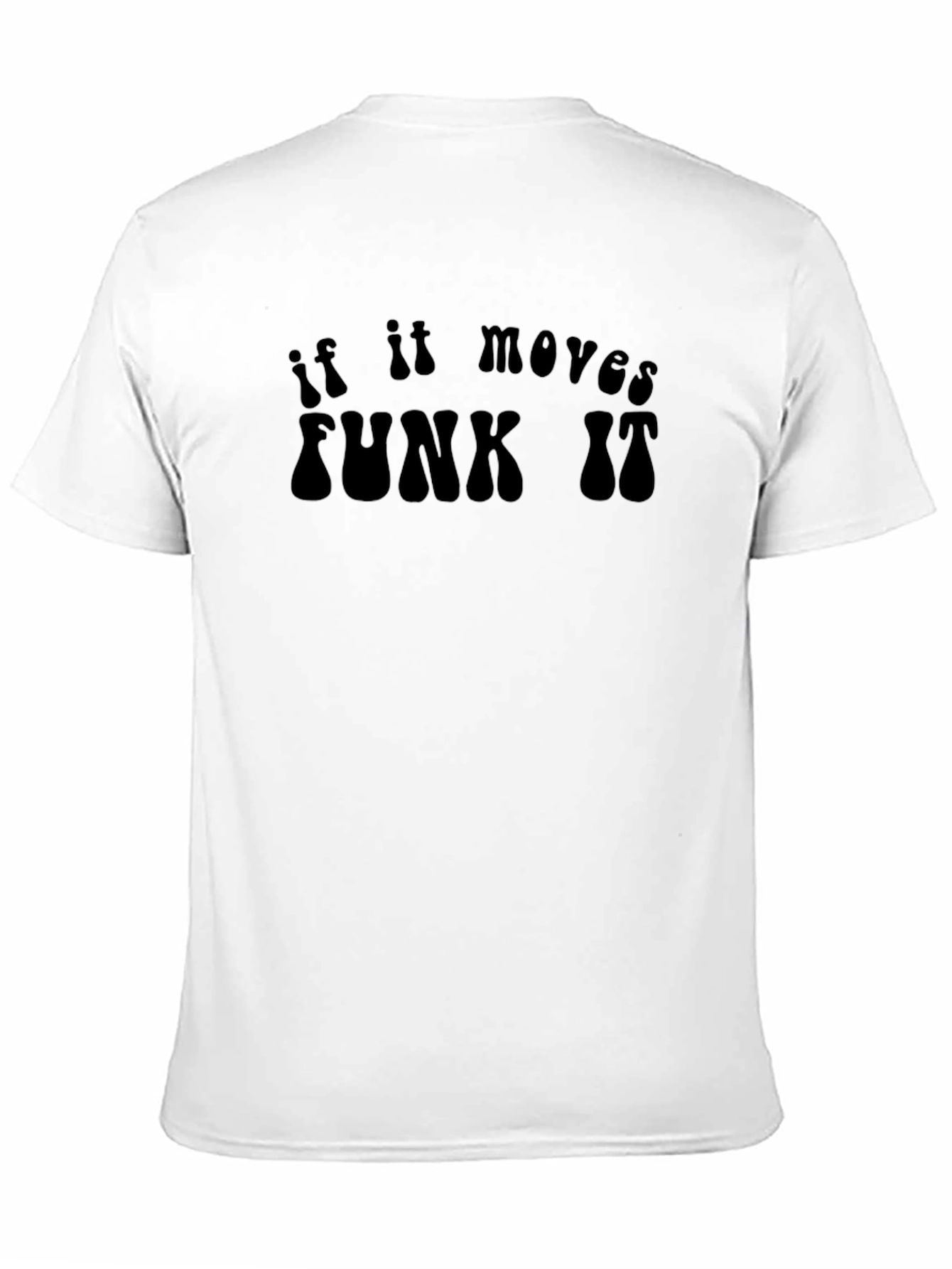 If It Moves Funk It - Black Graphic Tee - 11