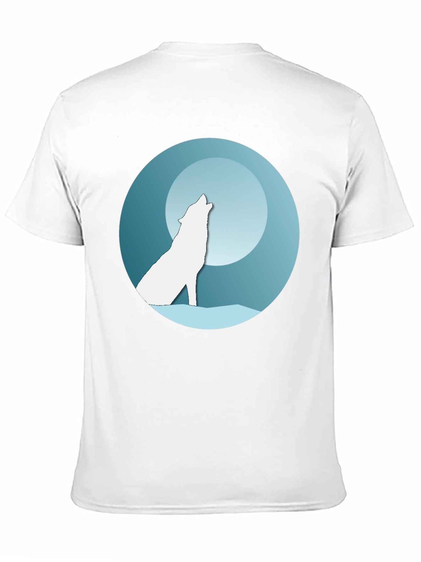 Black Wolf Moon Graphic Tee - Black T-Shirt view 11