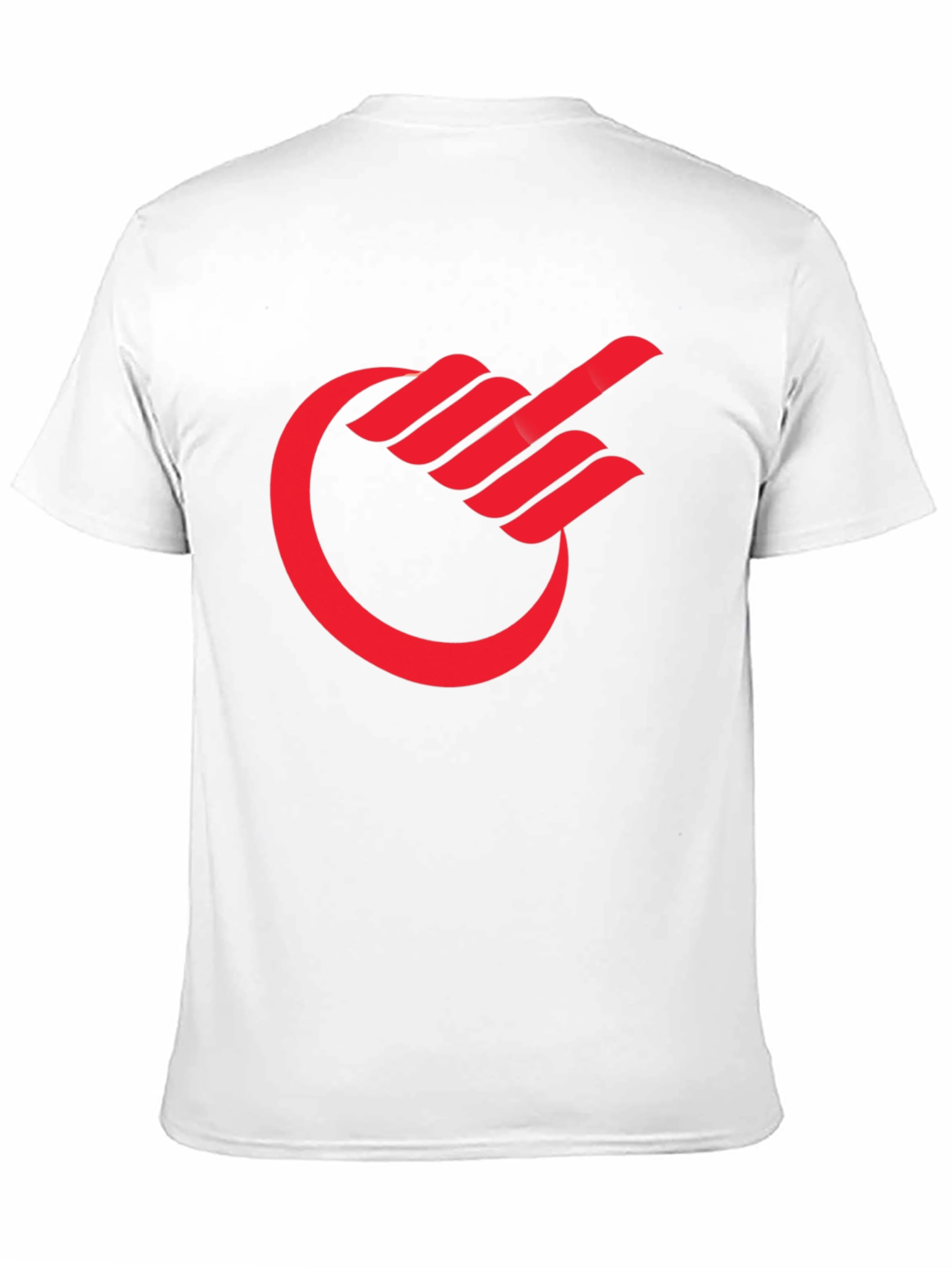 Black Red Logo Black T-Shirt view 11