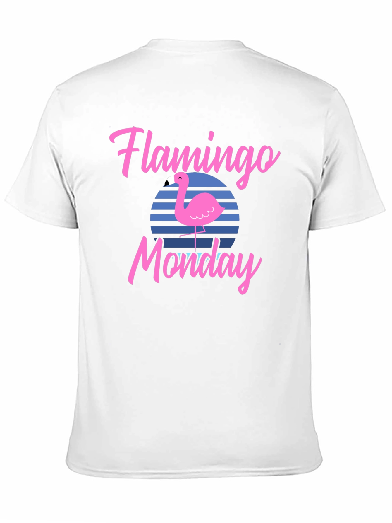 Black Flamingo Monday Graphic Tee view 11