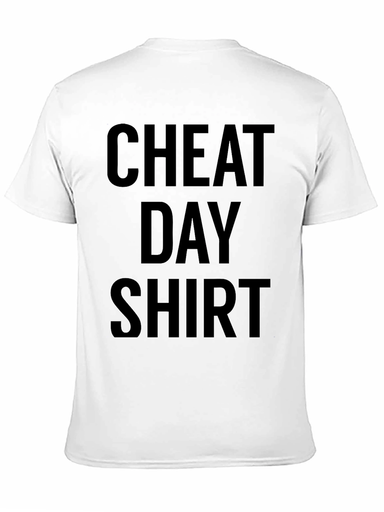Black Cheat Day Shirt - Relaxed Fit Tee view 11