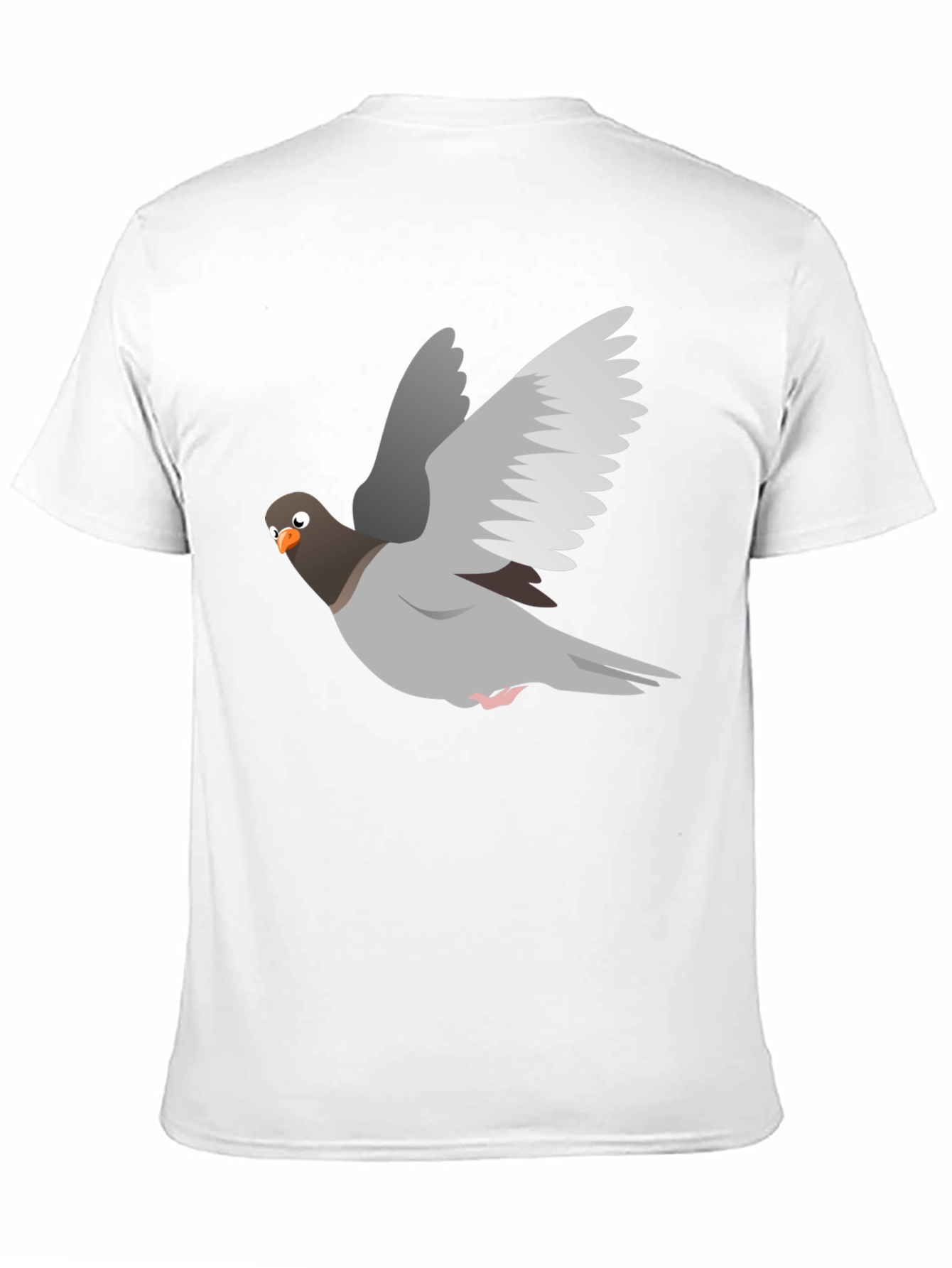 Black Pigeon Graphic Tee - Soft Cotton Blend view 11