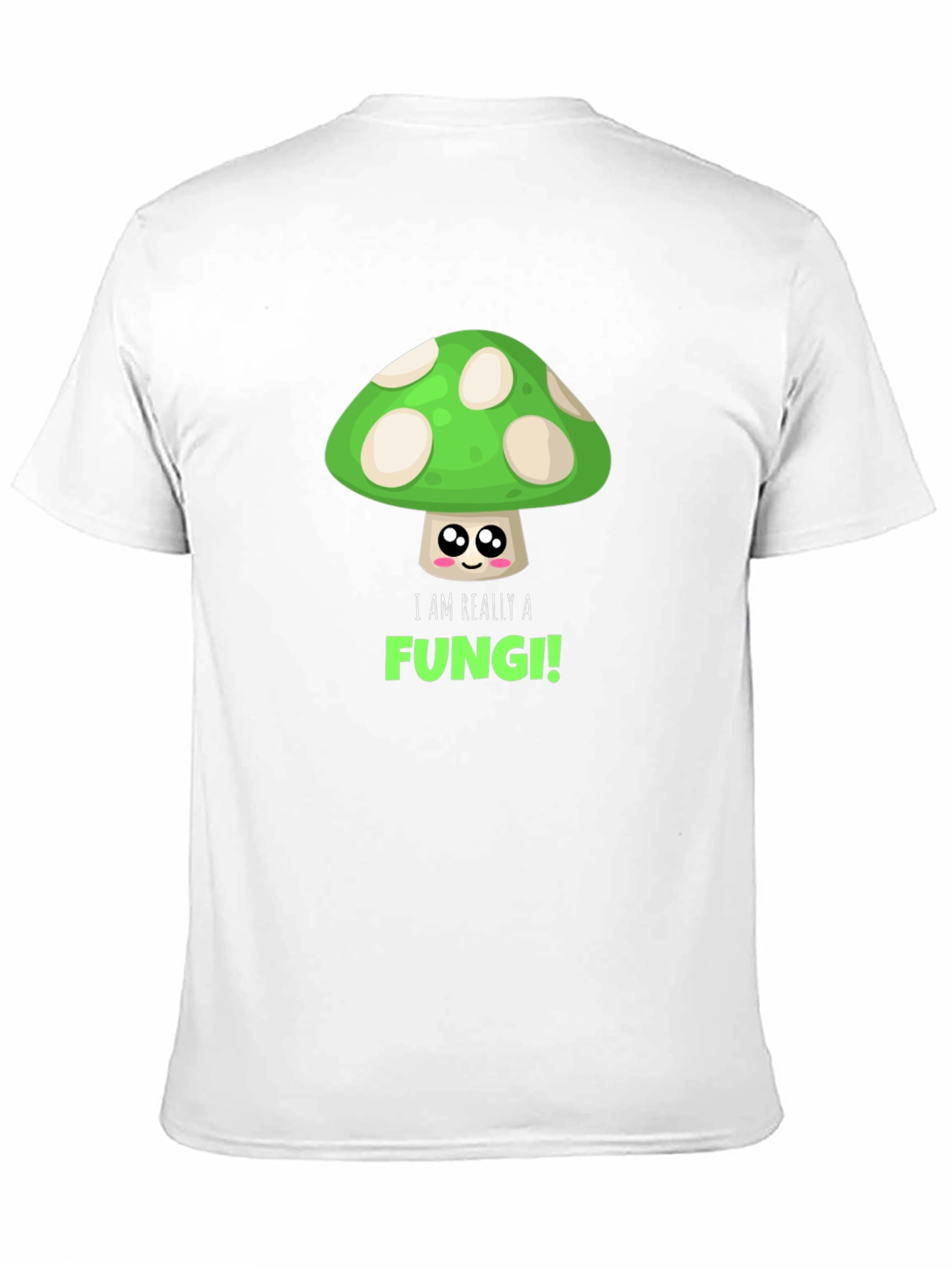 Black Funny Fungi T-Shirt -  Cute Mushroom Design view 11