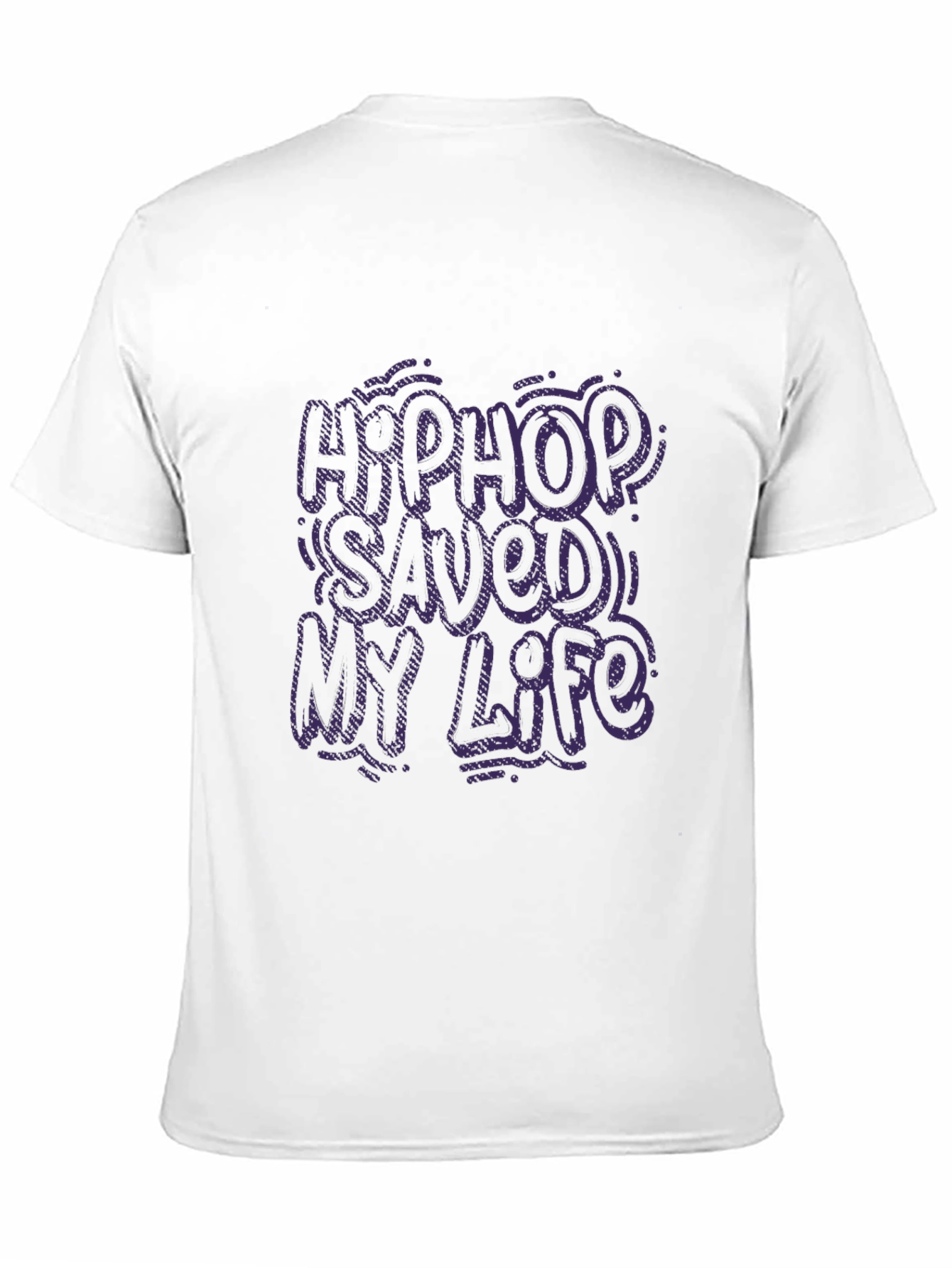 Black Hip Hop Saved My Life Graphic Tee view 11