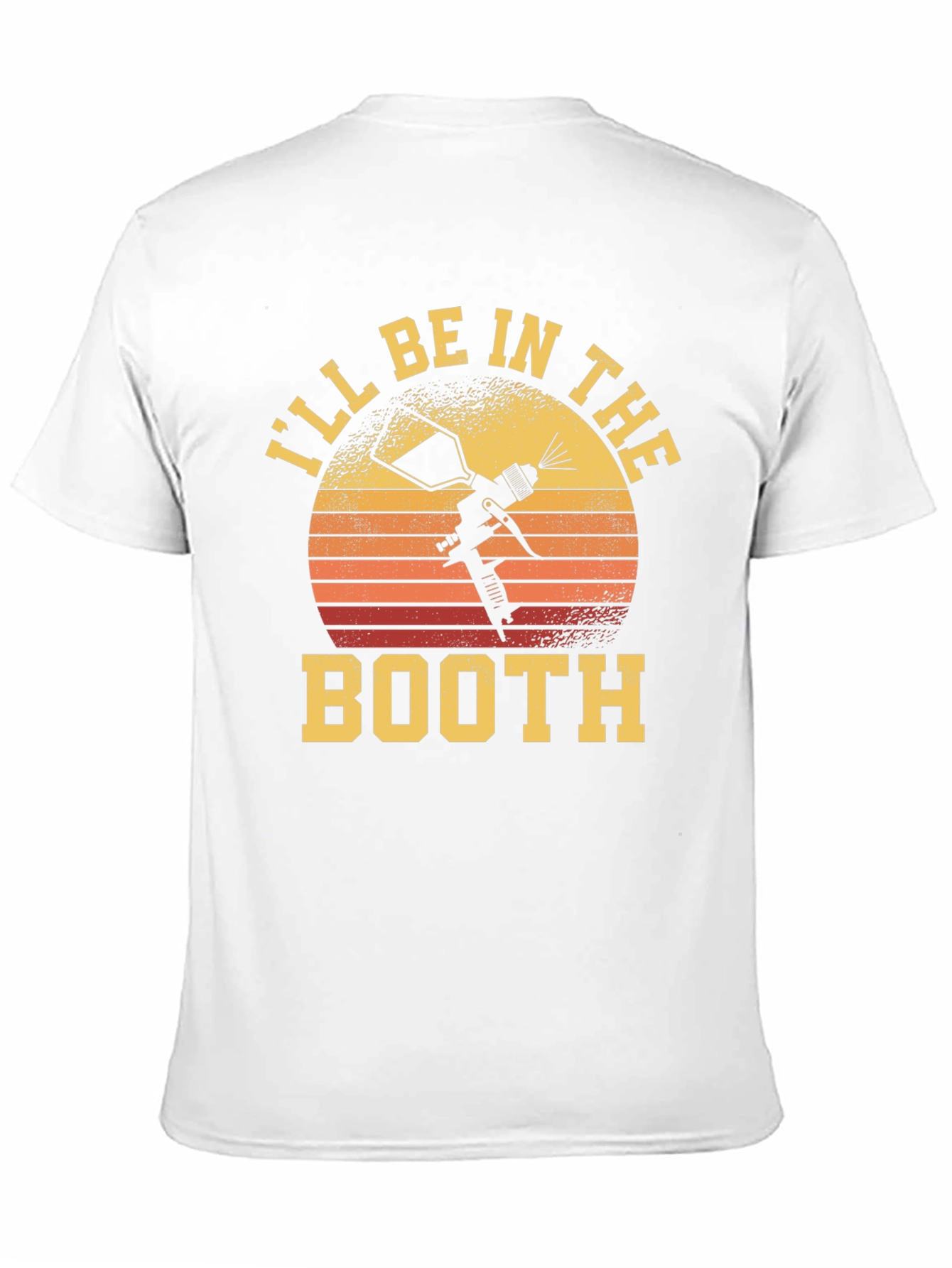 Black I'll Be In The Booth T-Shirt Spray Paint Artist Tee view 11