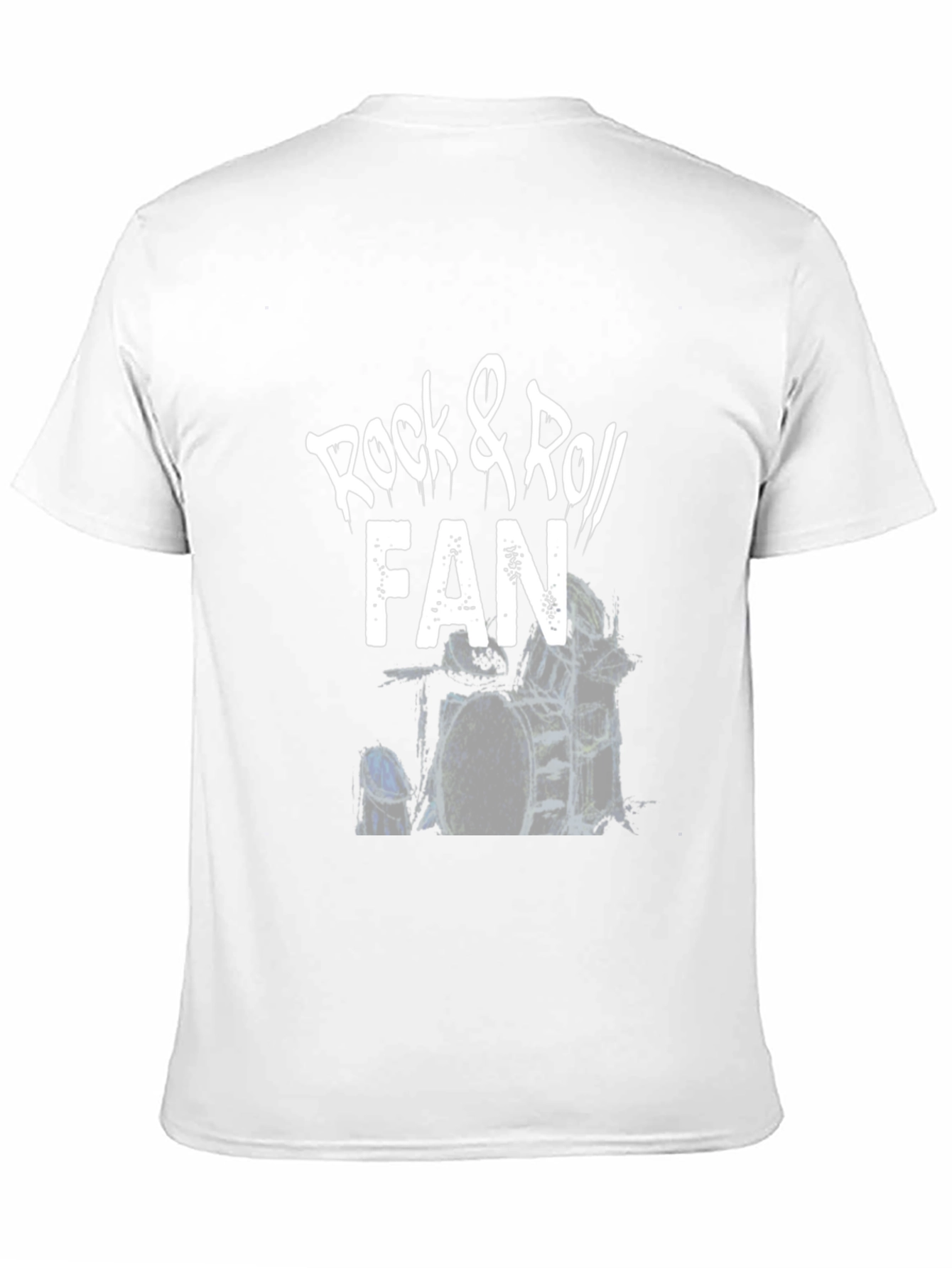 Black Rock & Roll Fan T-Shirt - Cool Music Tee view 11