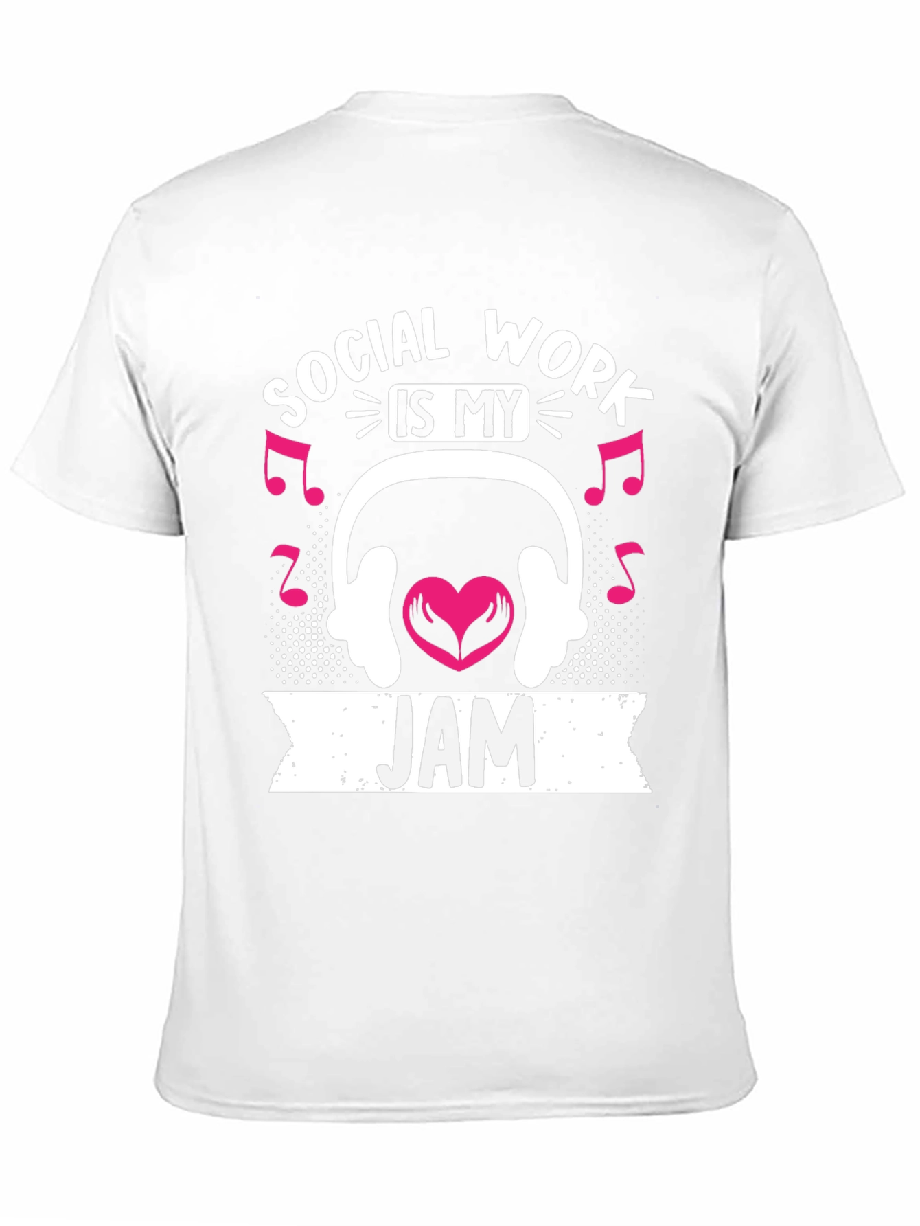 Black Social Work Is My Jam T-Shirt view 11