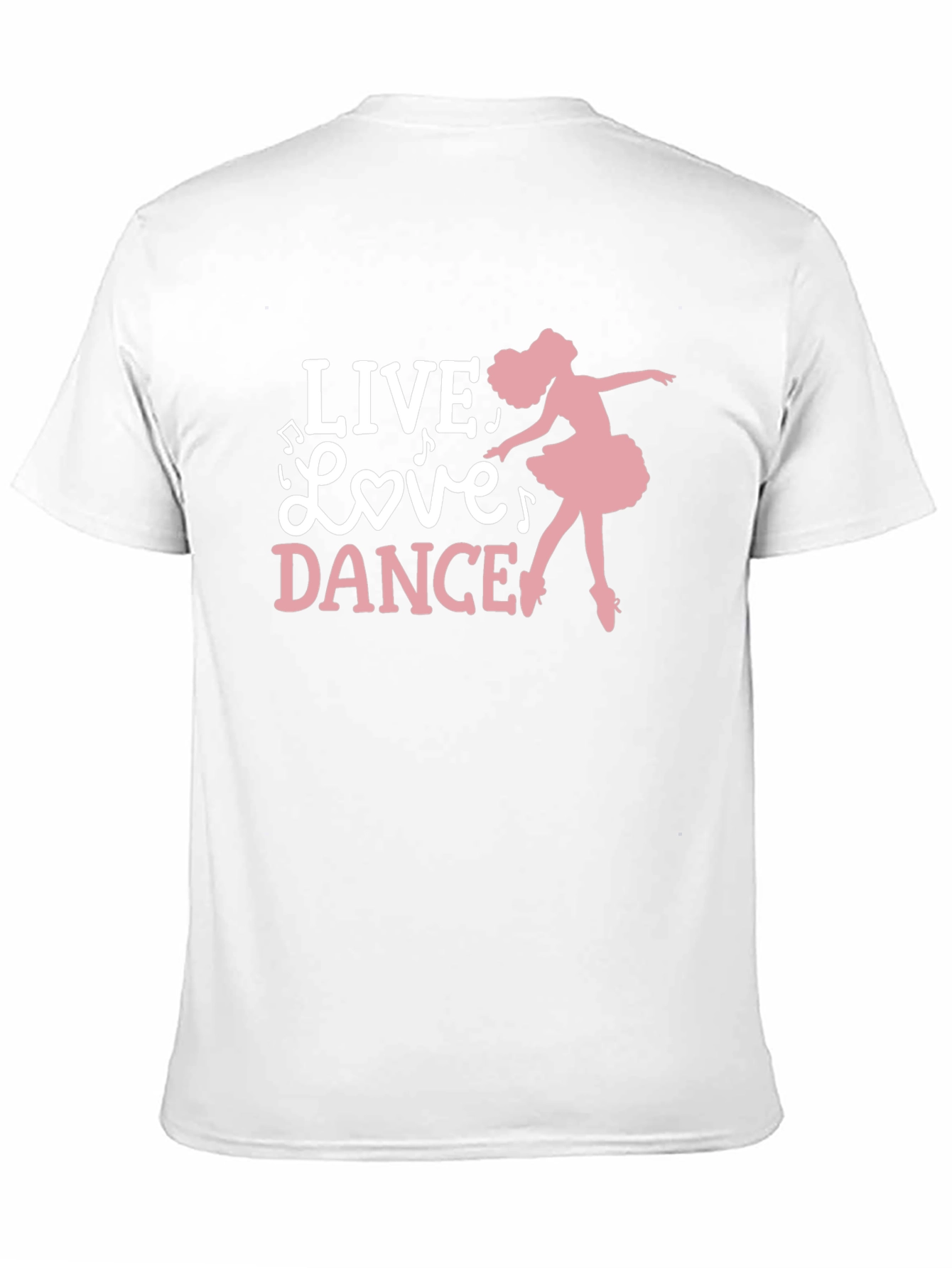 Black Live Love Dance Ballerina Graphic Tee view 11