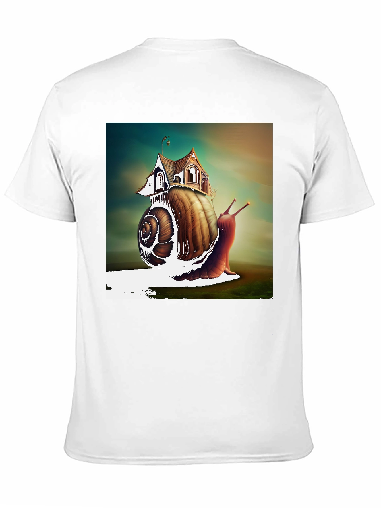 Black Snail House Graphic Tee - Unique Design view 11