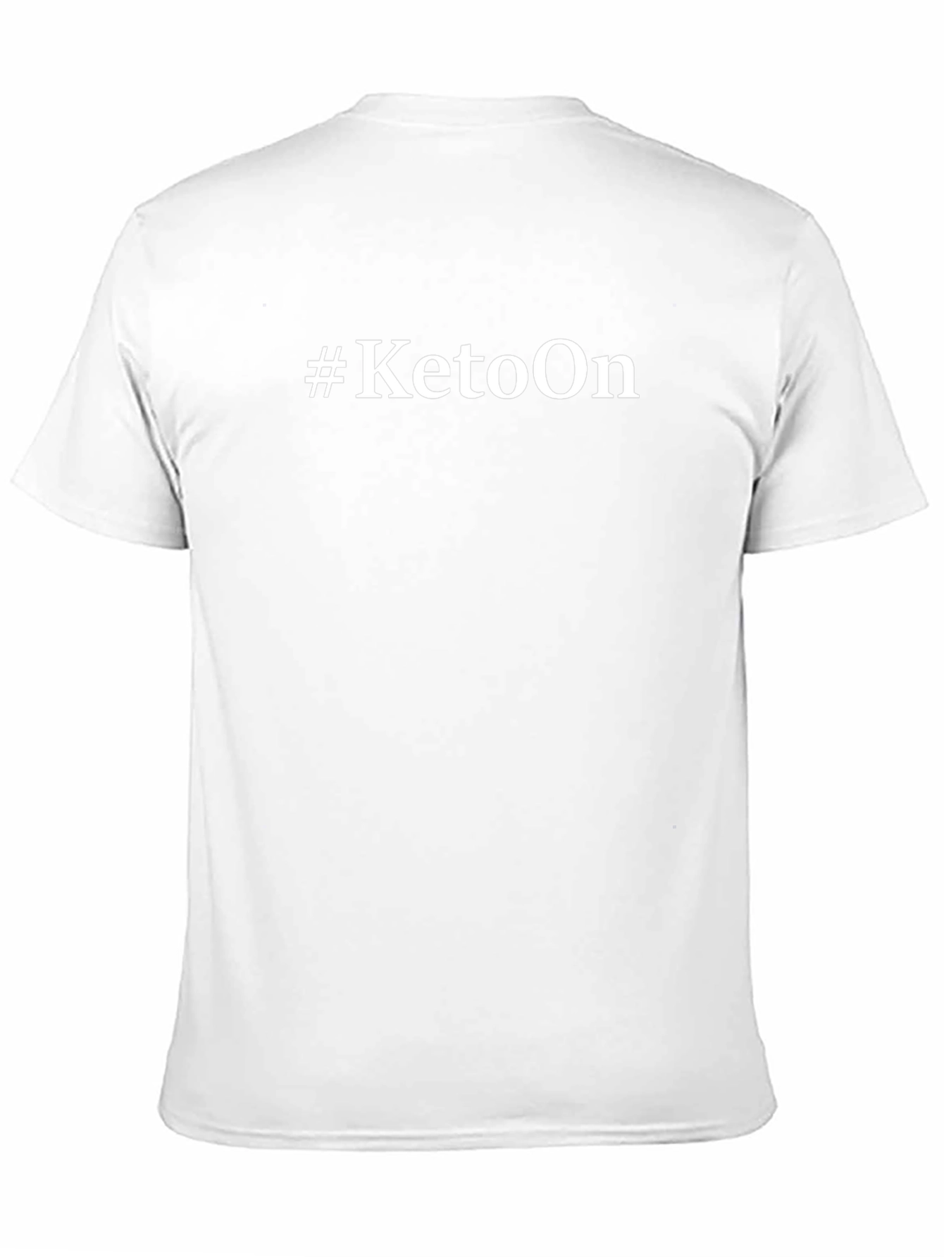 #KetoOn Black Crew Neck T-Shirt - 11
