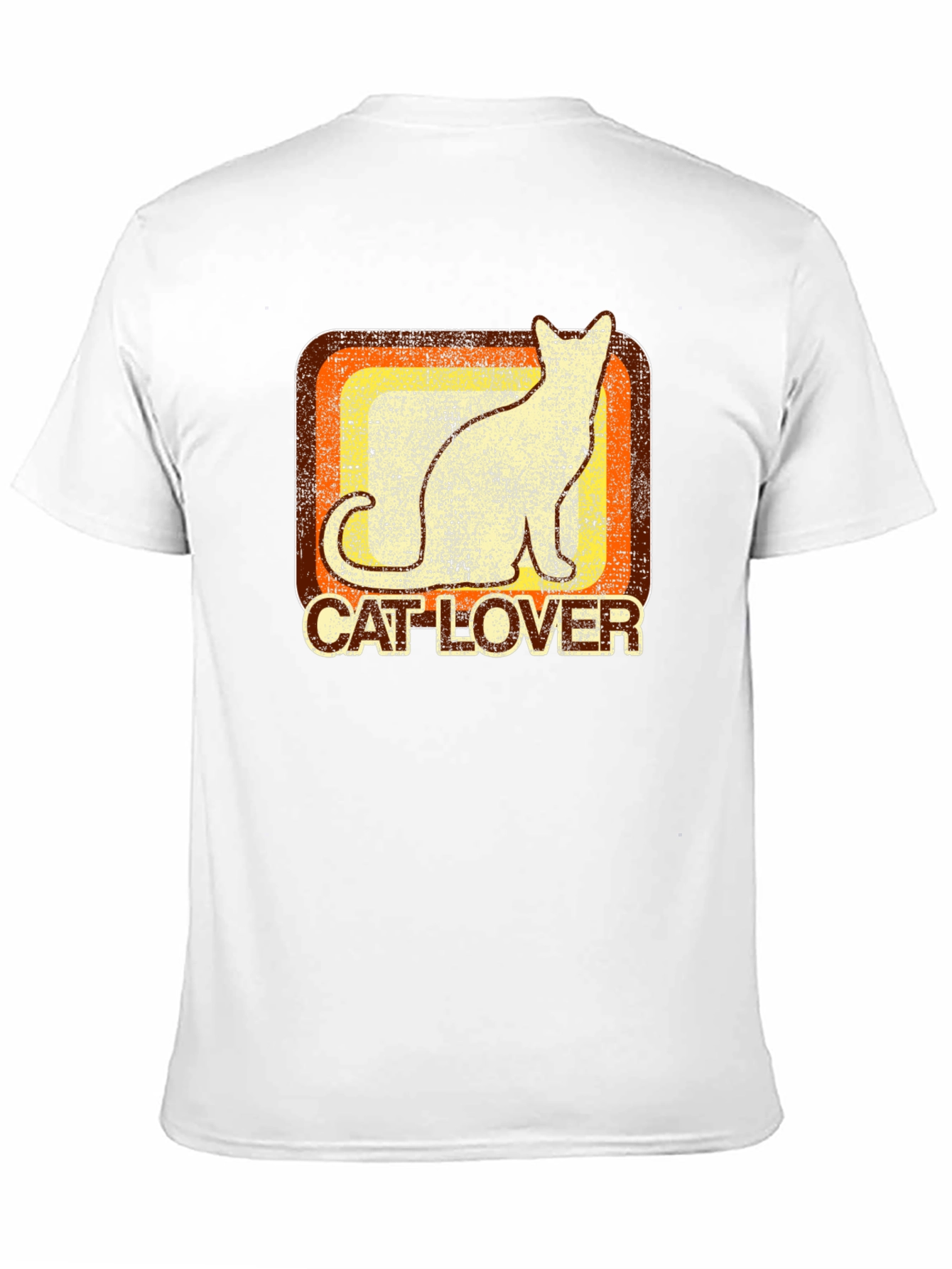 Black Retro Cat Lover Graphic Tee - Soft Cotton Comfort view 11