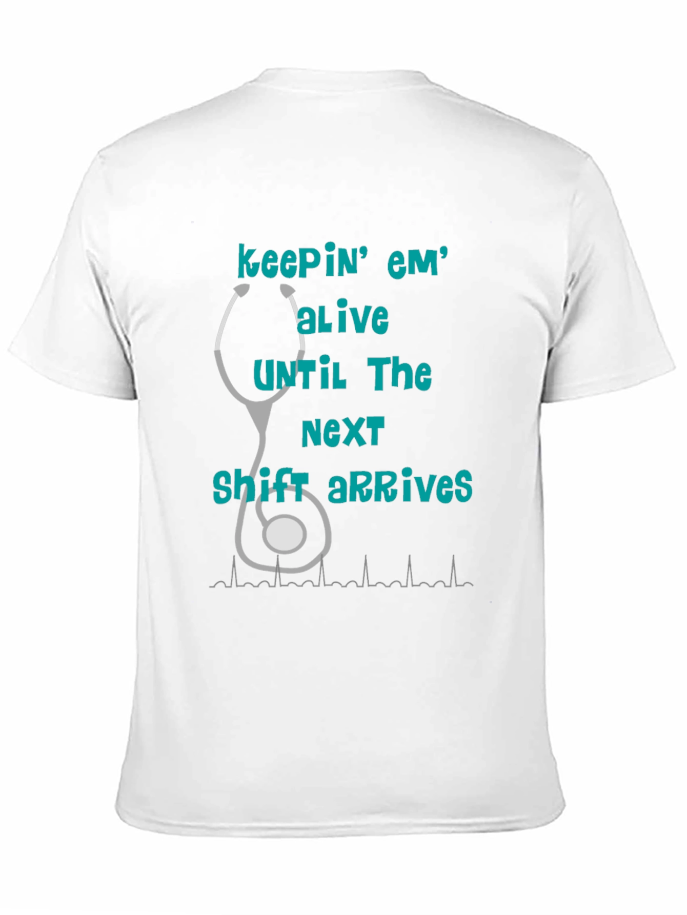 Black Nurse T-Shirt - Keepin' Em' Alive! view 11