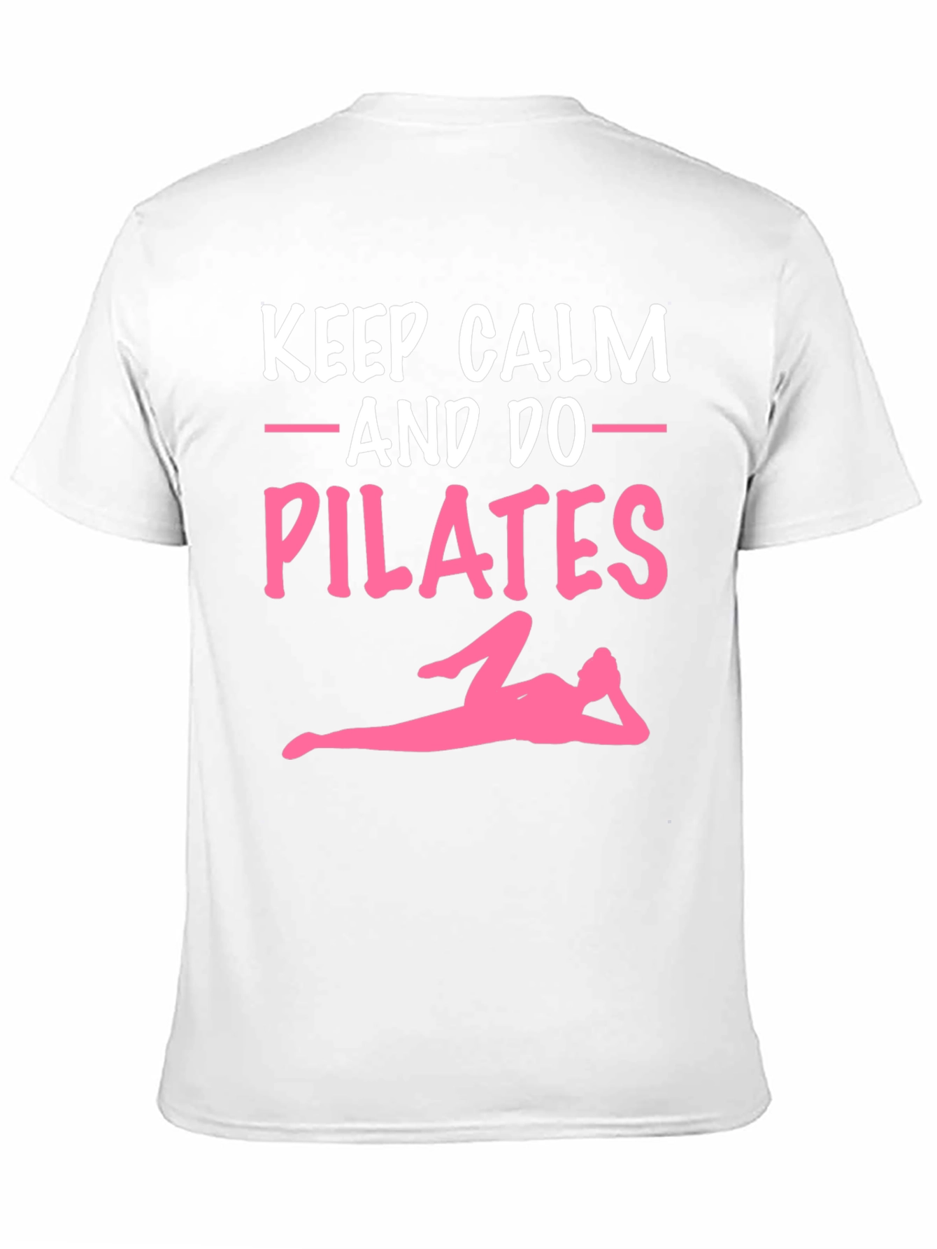 Black Keep Calm & Do Pilates Graphic Tee view 11