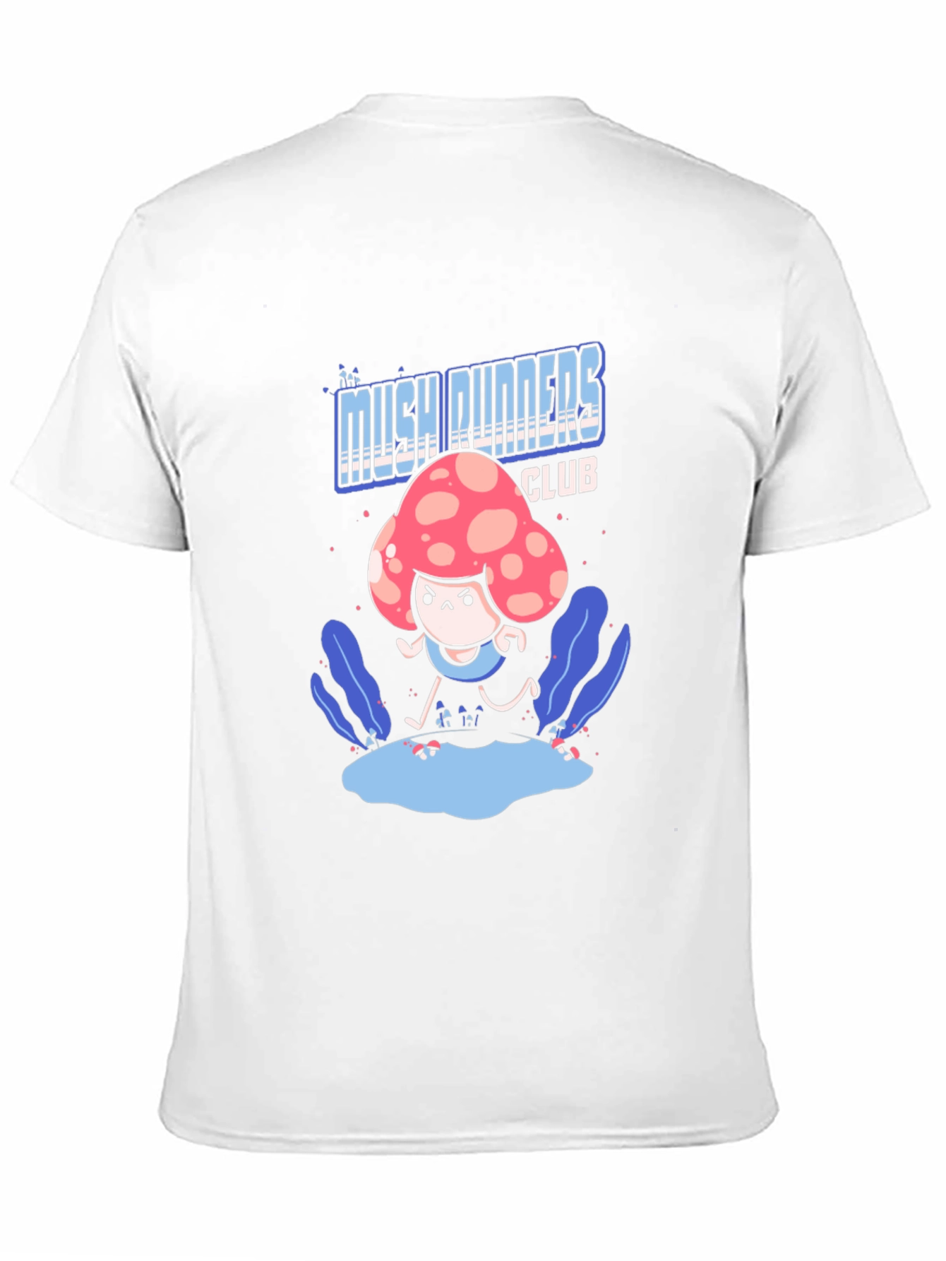 Black Mushroom Runners Club Graphic Tee view 11