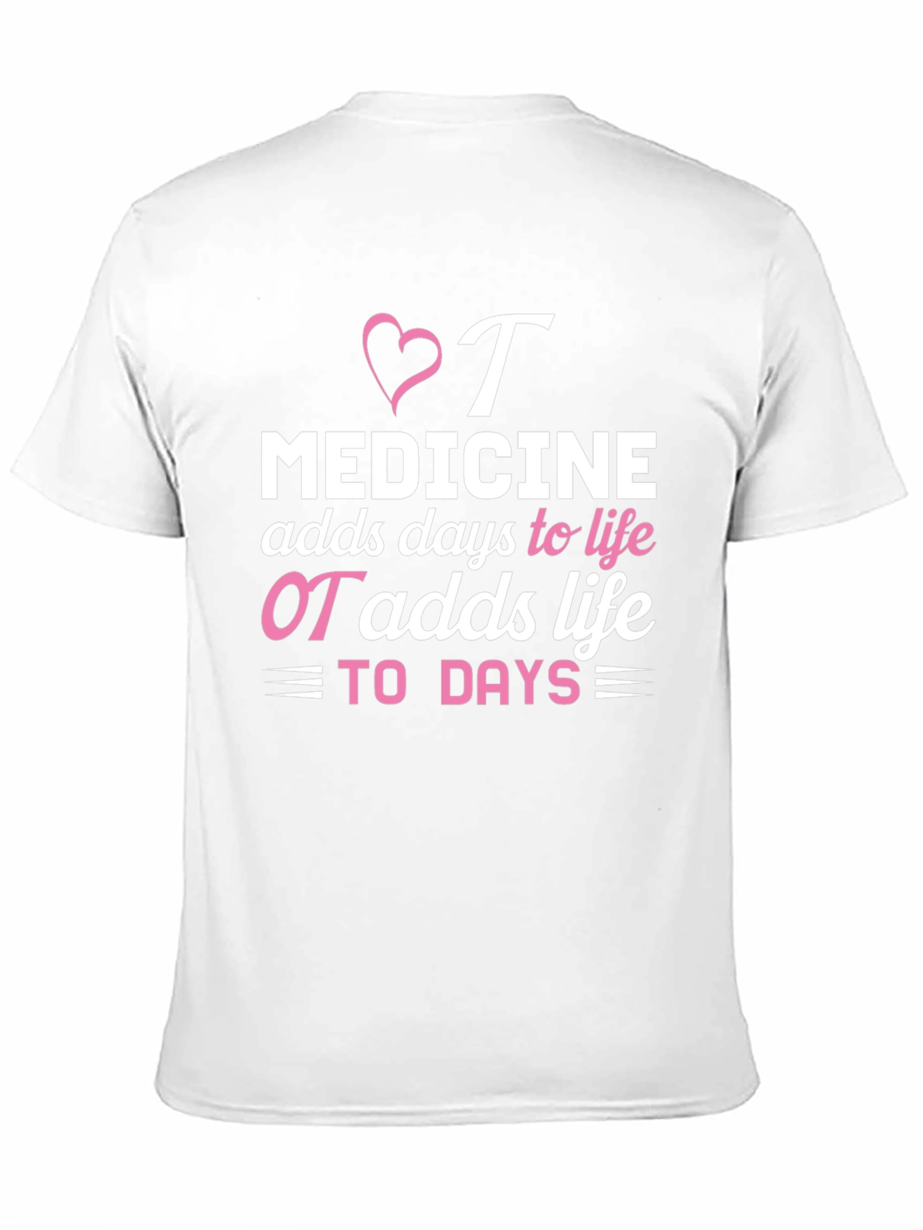 Black OT Adds Life to Days T-Shirt view 11