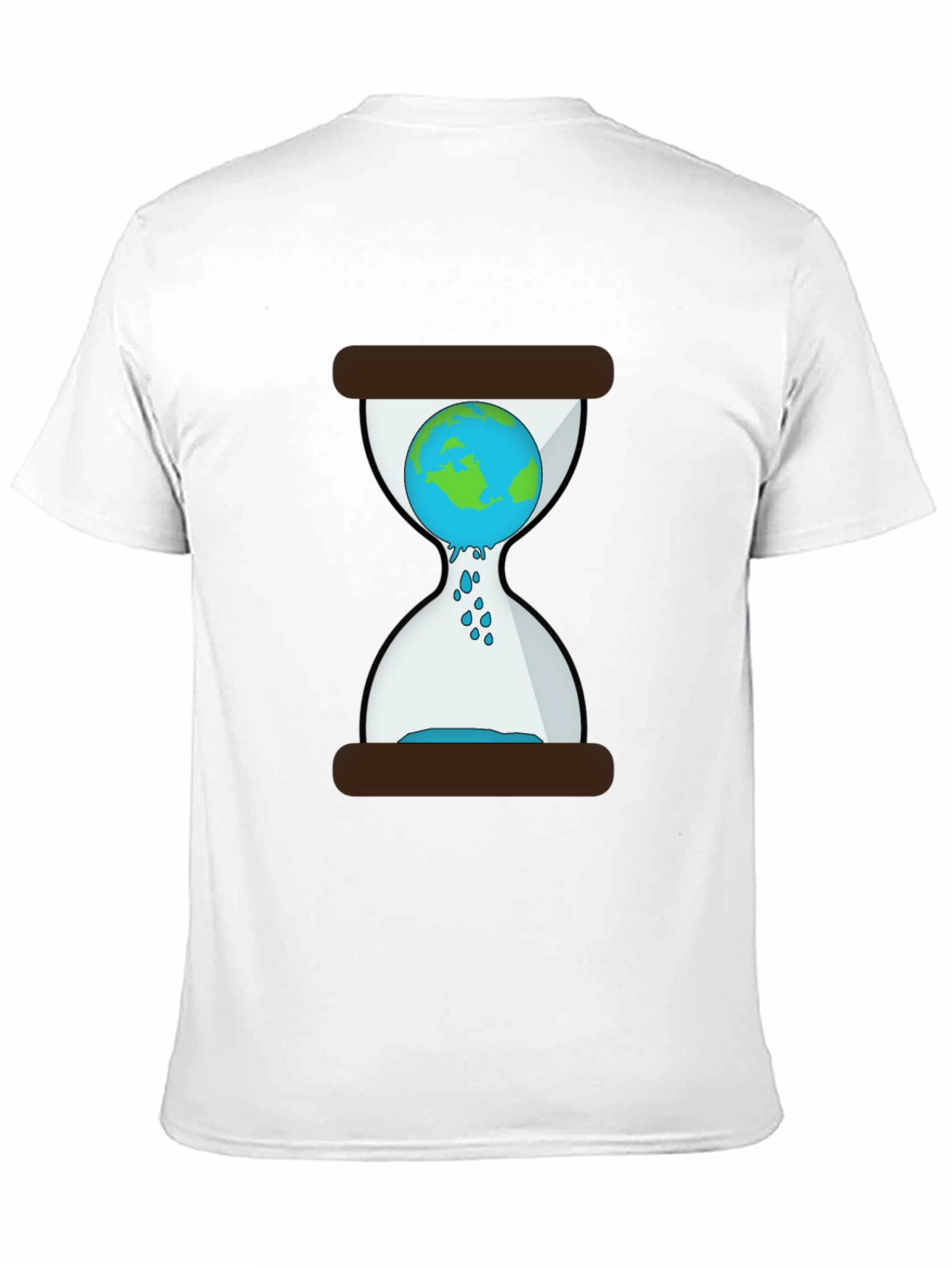 Black Earth Hourglass Graphic Tee - Save the Planet! view 11