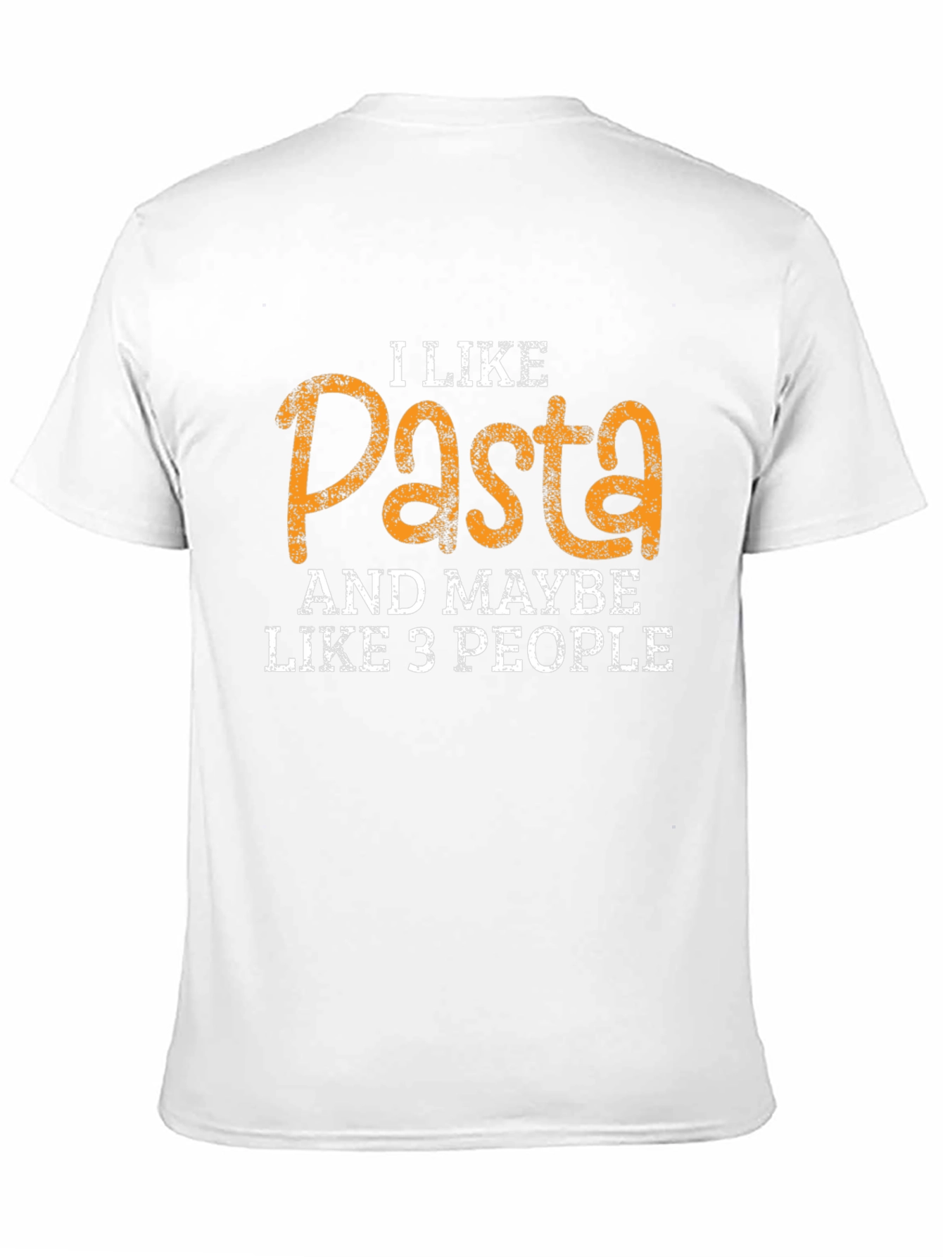 Black I Like Pasta Funny Graphic Tee view 11