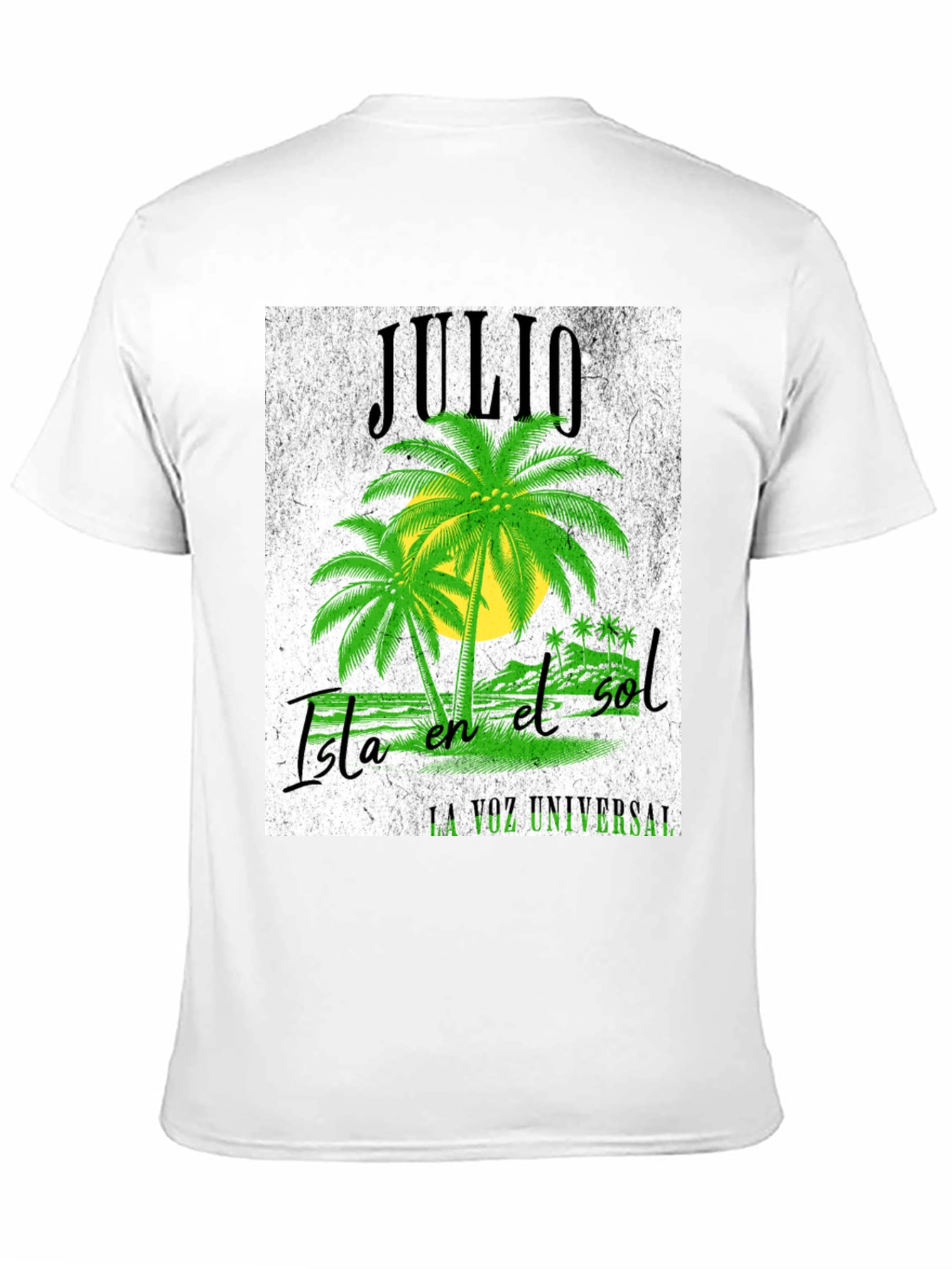 Black Julio Isla en el Sol T-Shirt - Black Cotton Tee view 11