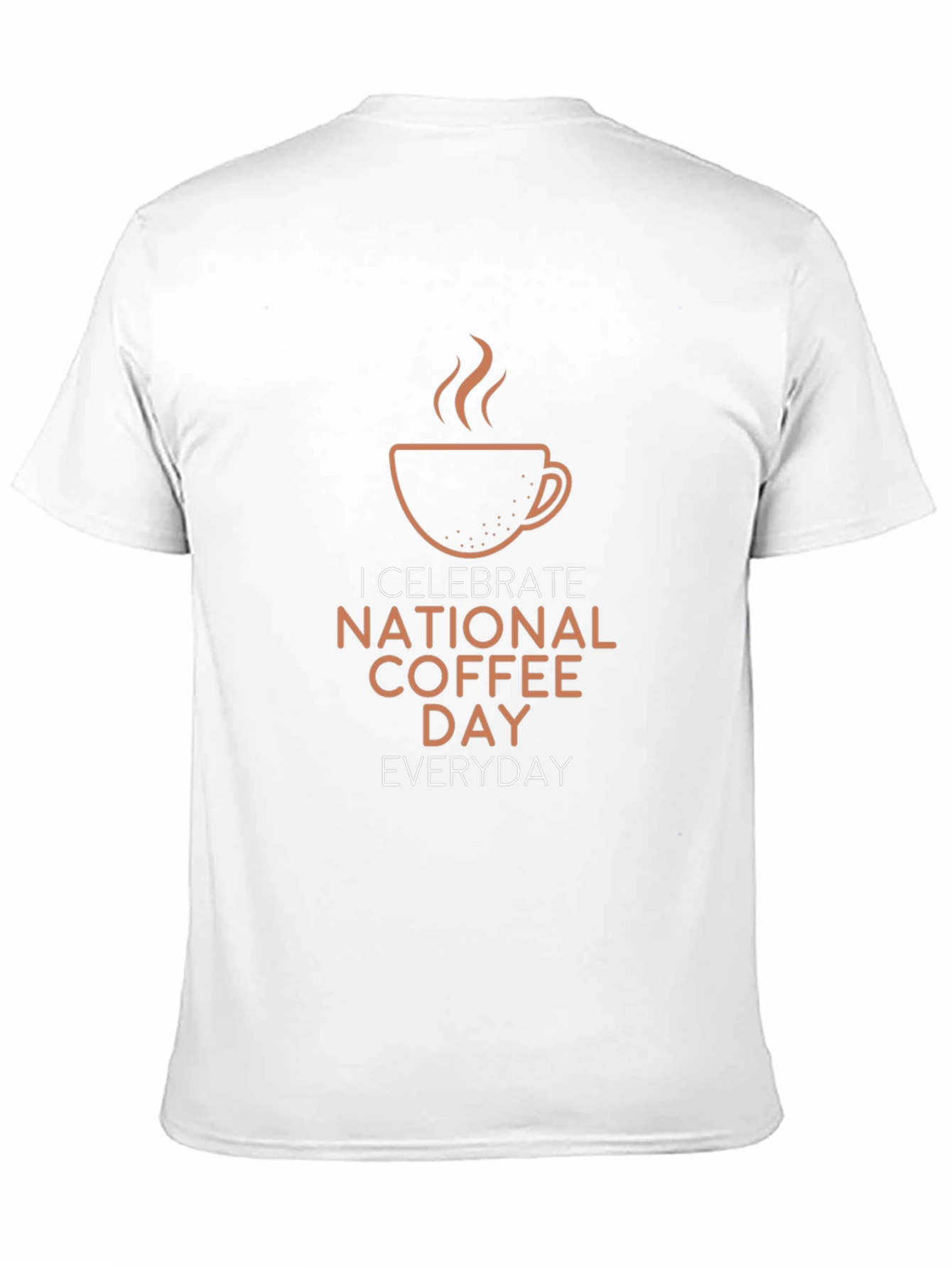 Black National Coffee Day T-Shirt - Celebrate Everyday! view 11