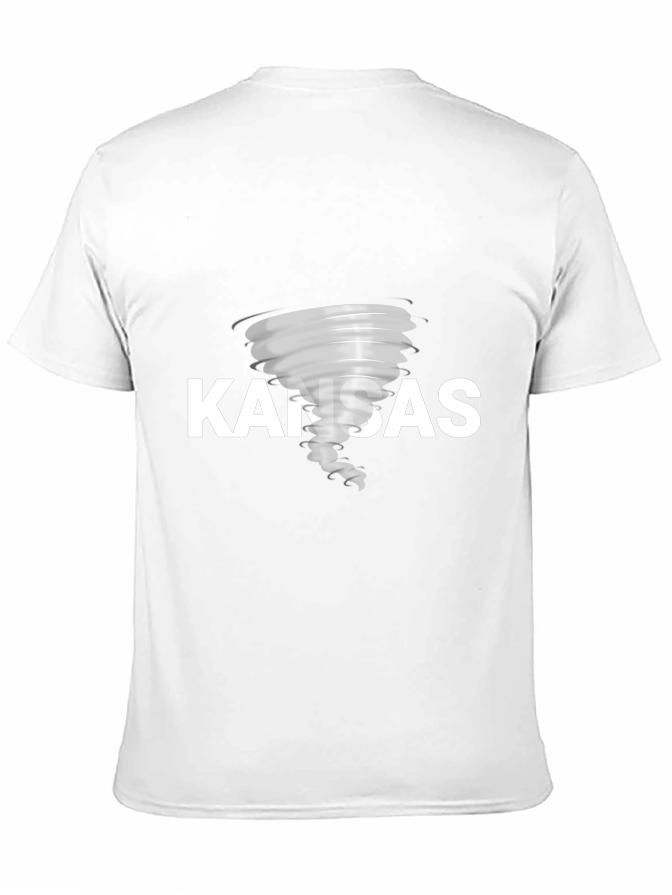 Black Kansas Tornado Graphic T-Shirt - Unisex view 11