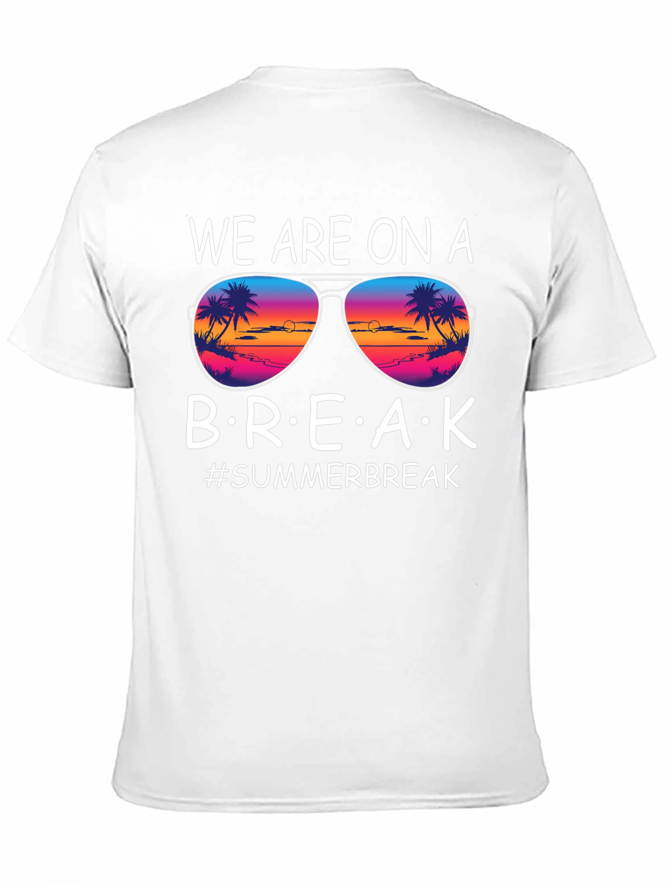 Black Summer Break T-Shirt view 11