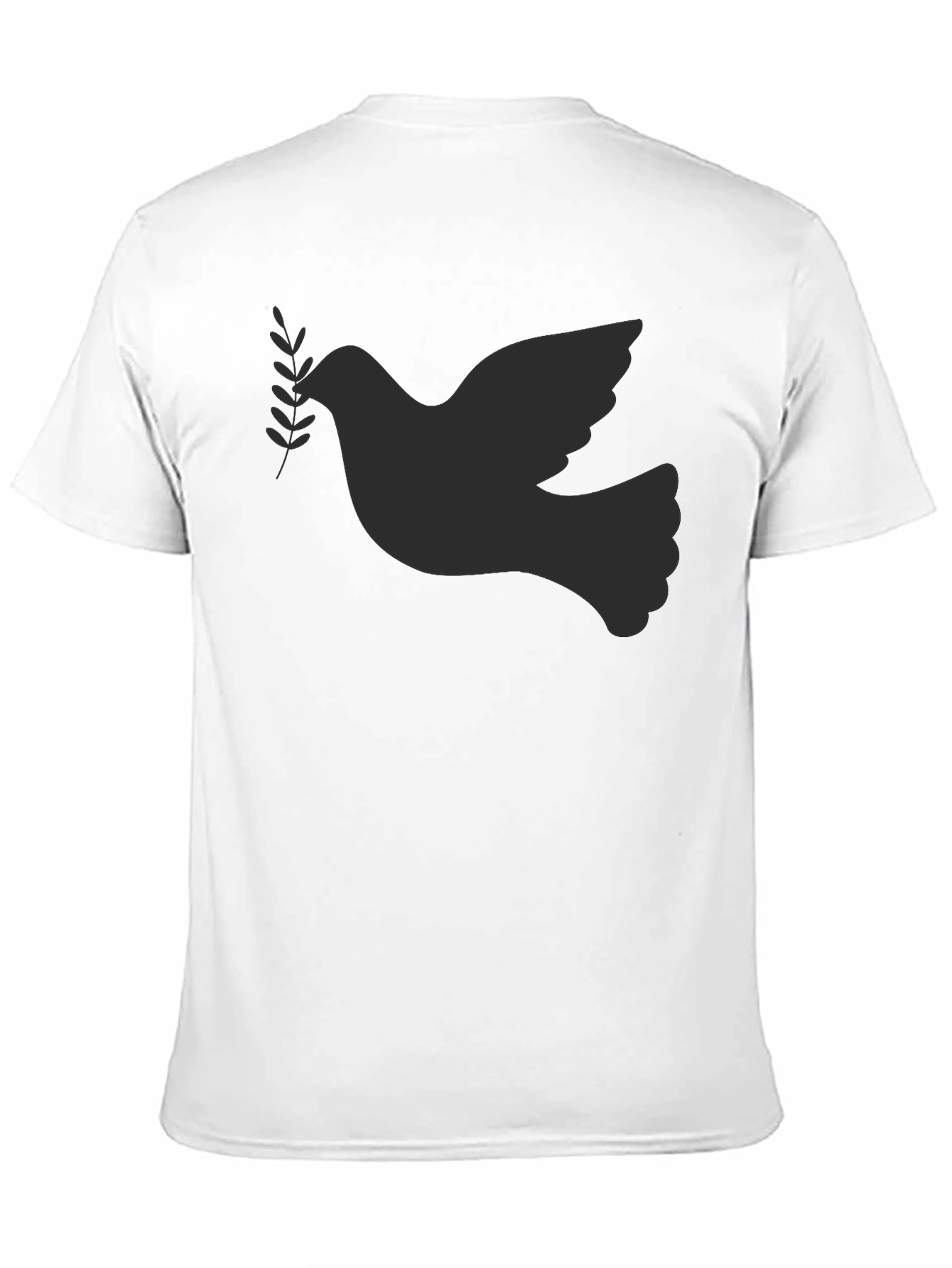 Black Peace Dove Graphic Tee - Stylish Comfort view 11