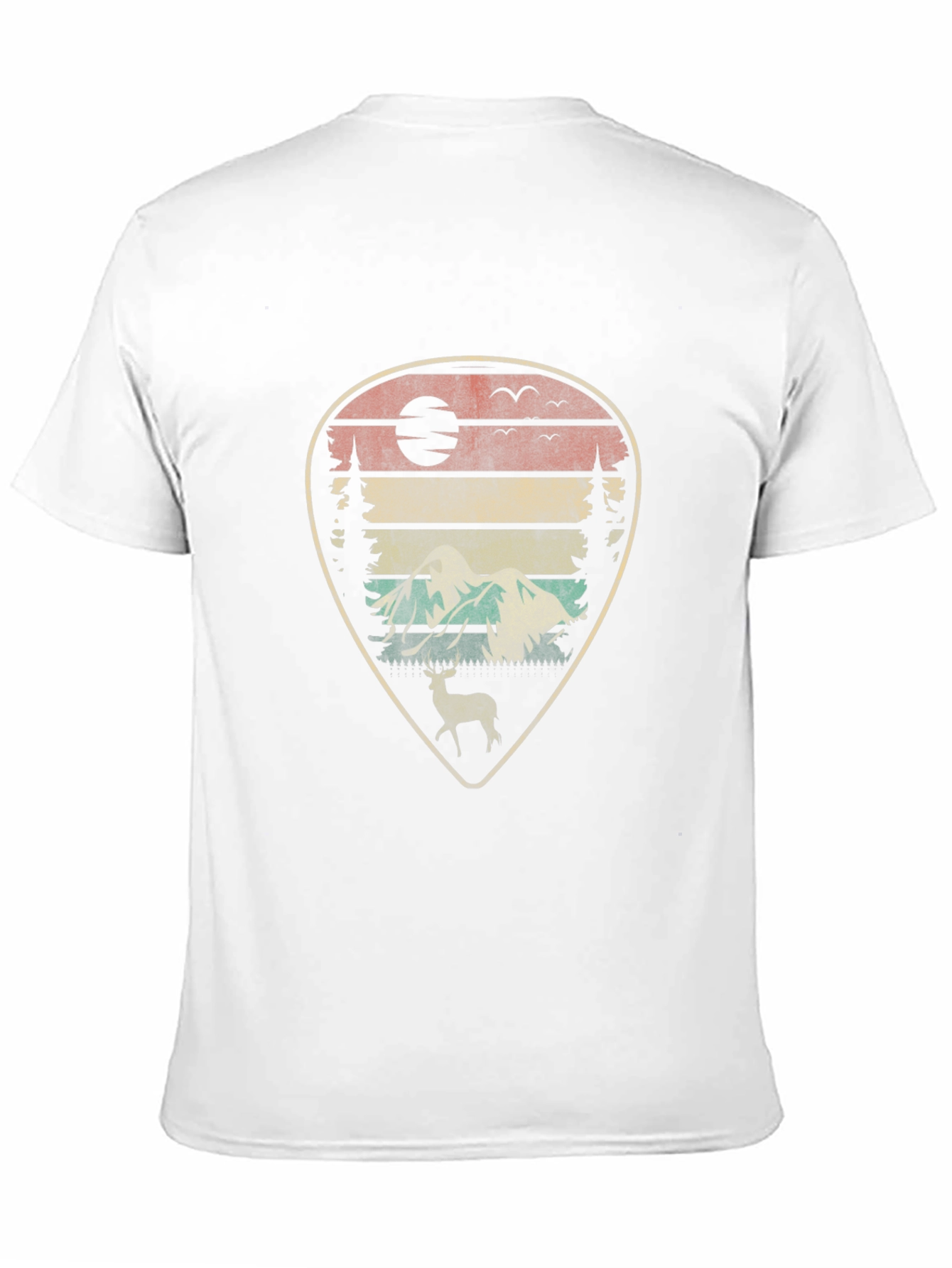 Black Vintage Outdoors Graphic T-Shirt view 11