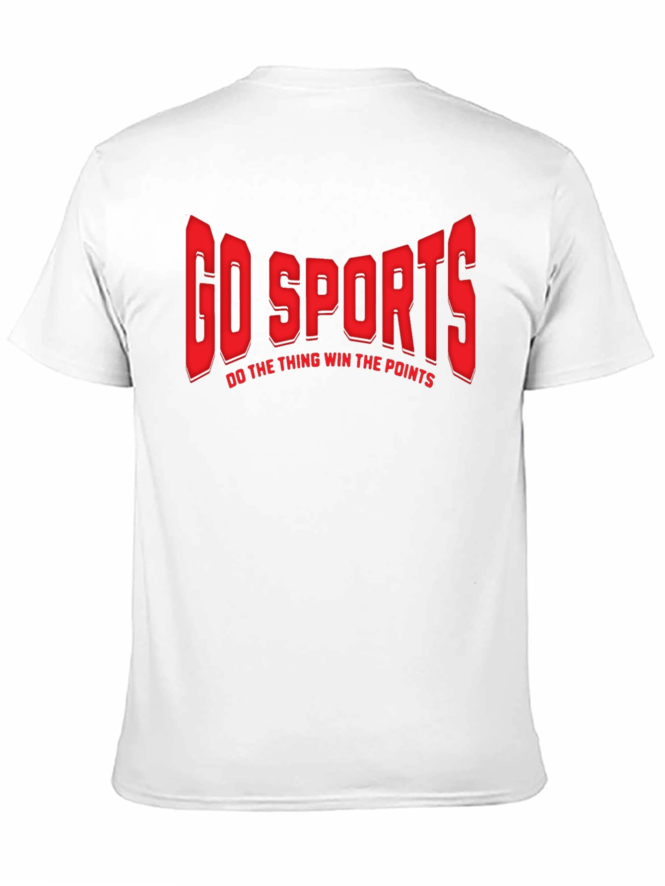 Black Go Sports Graphic T-Shirt - Funny Slogan Tee view 11