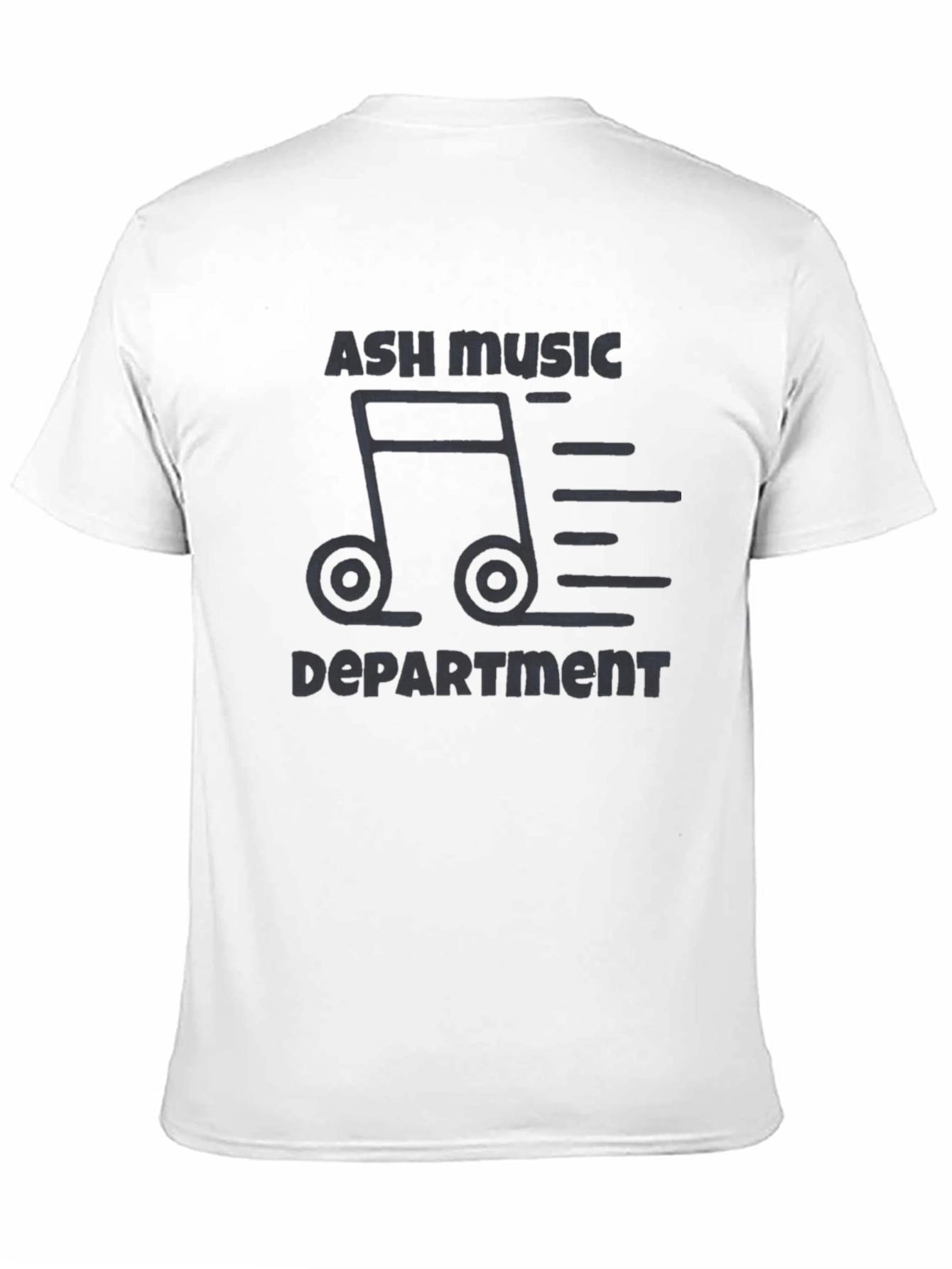 Black Ash Music Department Black T-Shirt view 11
