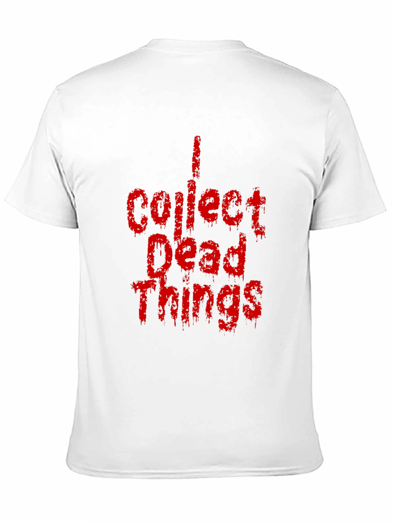 Black I Collect Dead Things Graphic Tee - Black view 11