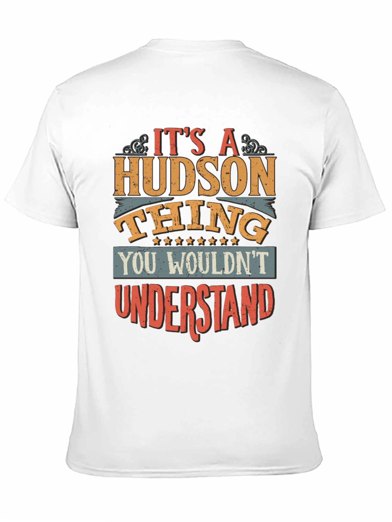 Black Hudson Thing T-Shirt - Funny Novelty Gift Tee view 11
