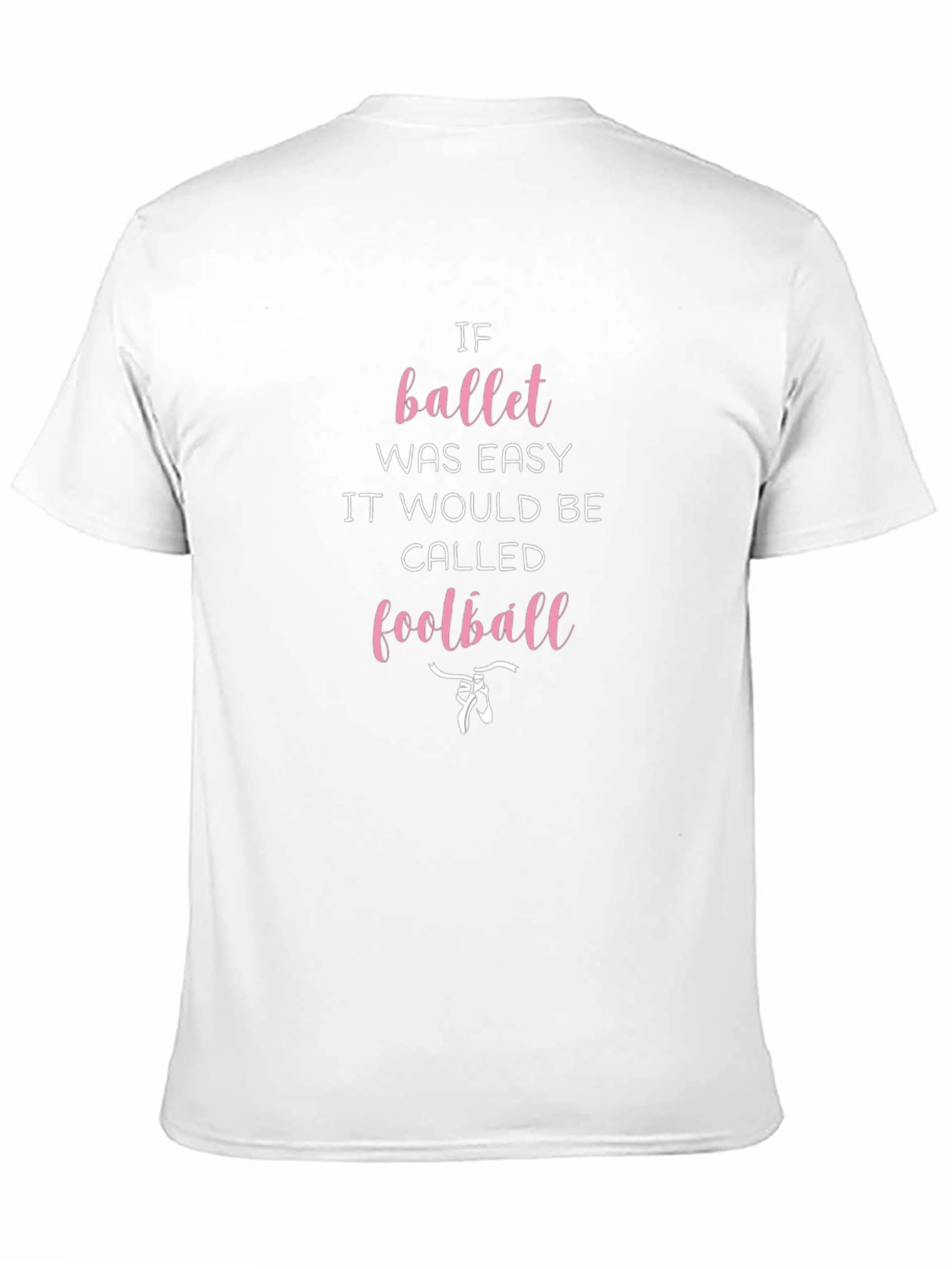 Black Ballet Easy Football T-Shirt view 11