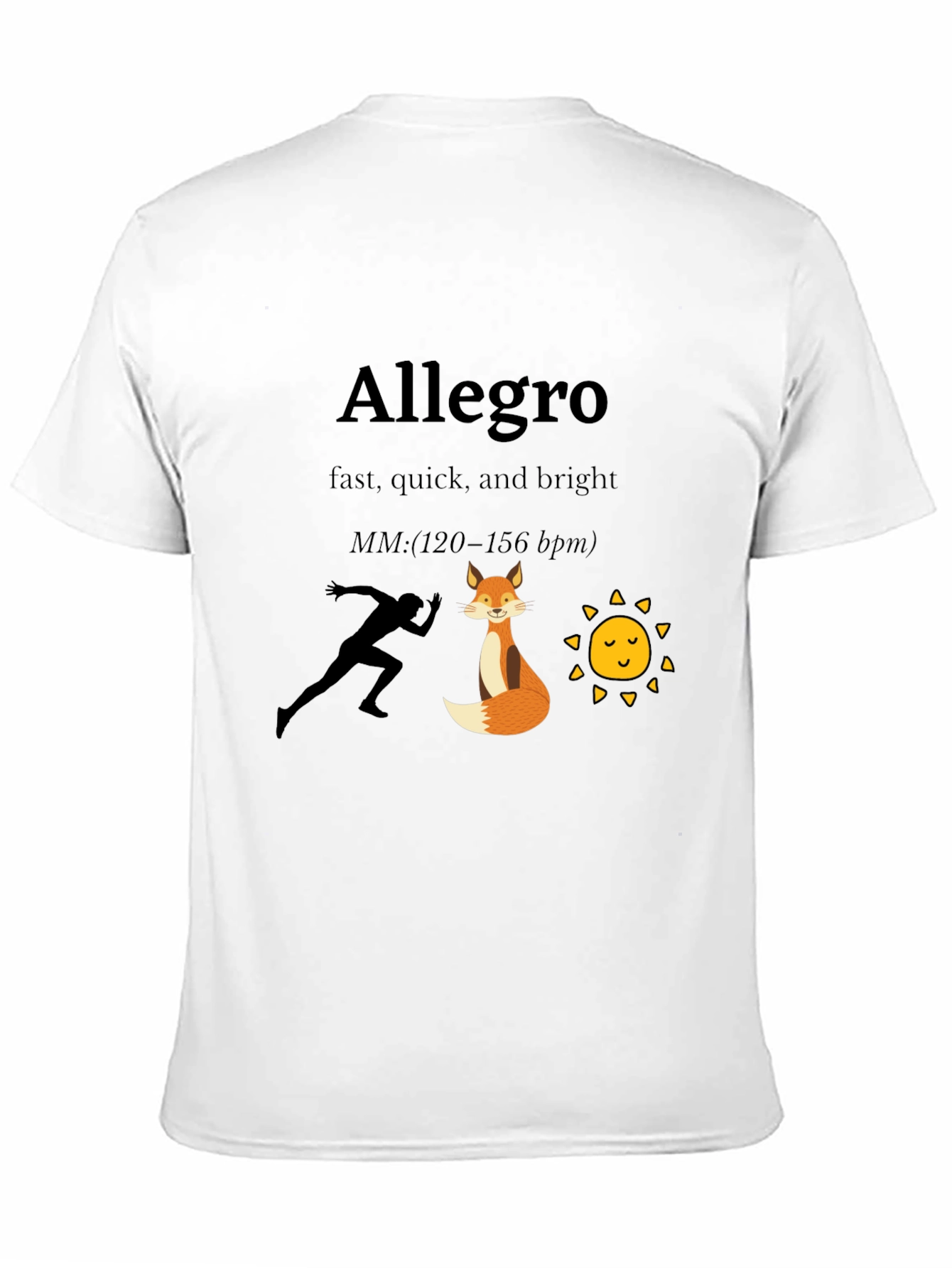 Allegro Speed T-Shirt: Fast, Quick & Bright Design - 11