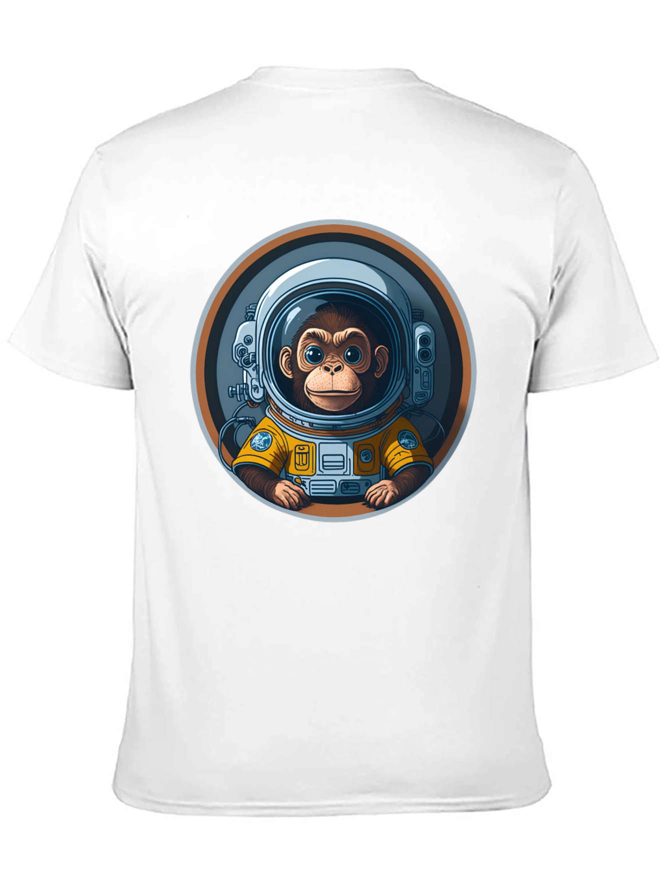 Black Monkey Astronaut Graphic Tee view 11